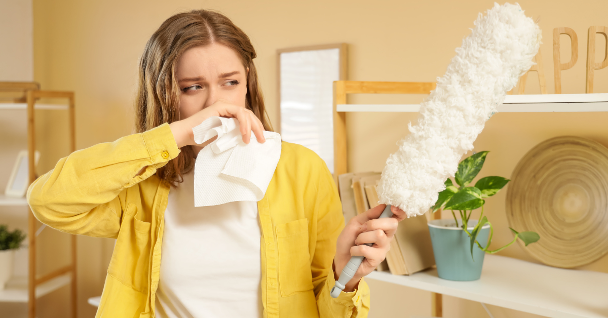 in home allergens from dirty air ducts