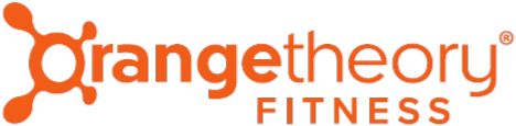 Orangetheory Fitness logo with orange and black colors.