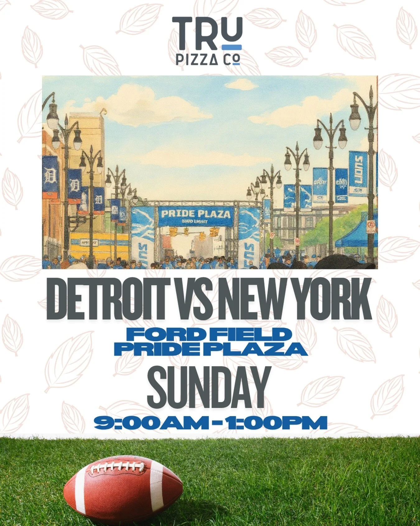 See you at the game tomorrow Detroit!!! 🦁🏈

We will be parked right on Pride Plaza before you make your way into Ford Field from 9:30am - 1:00pm 🏟️ 

#foodtruck #downtowndetroit #detroit #glutenfree