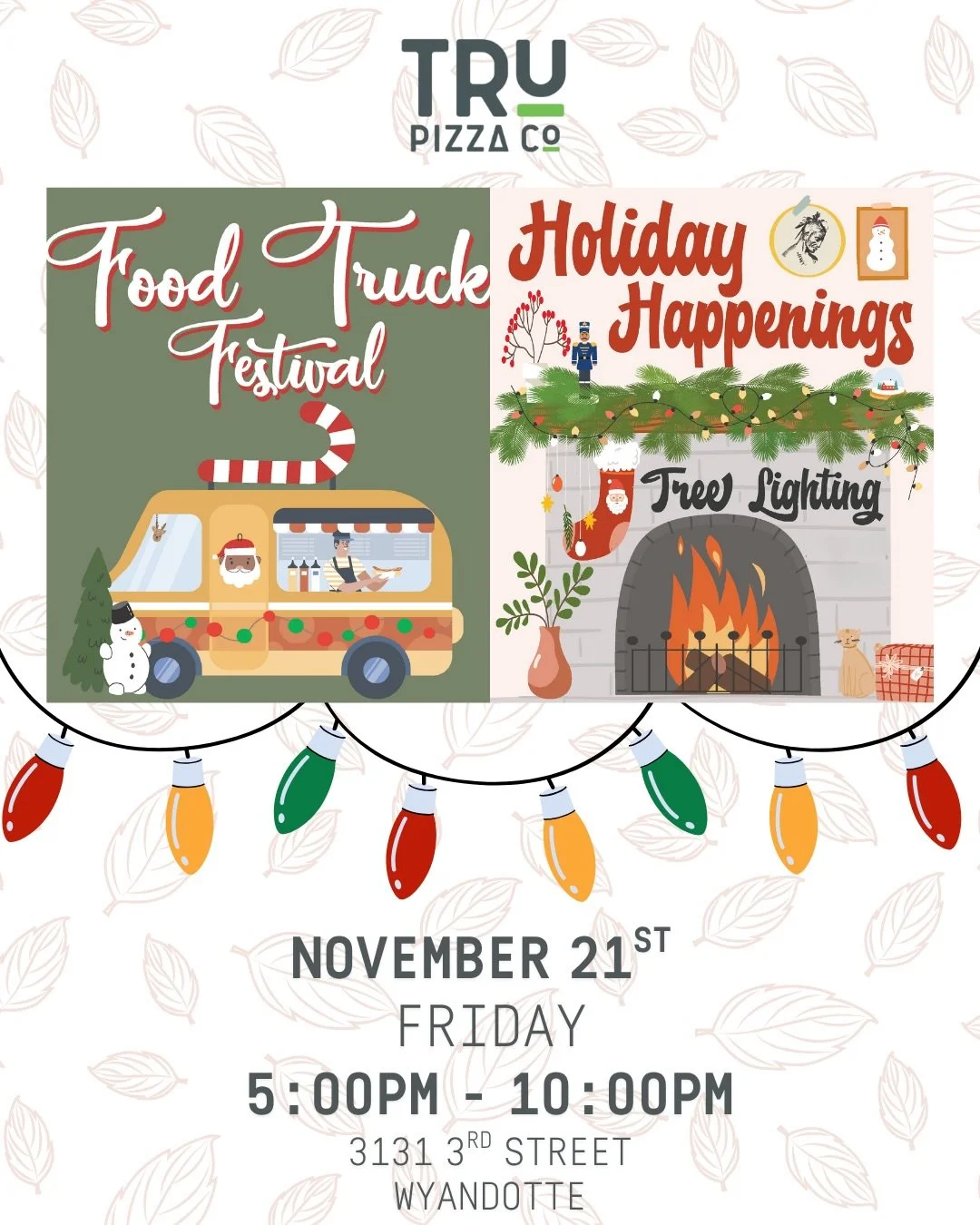 Join us this Friday &amp; Saturday for @downtownwyandotte&rsquo;s Food Truck Festival at Yack Arena 🎉 

📅 Event Dates &amp; Times
&bull; Friday, November 21: 5 PM &ndash; 10 PM
&bull; Saturday, November 22: 9 AM &ndash; 1 PM

🍴 Check out the full 