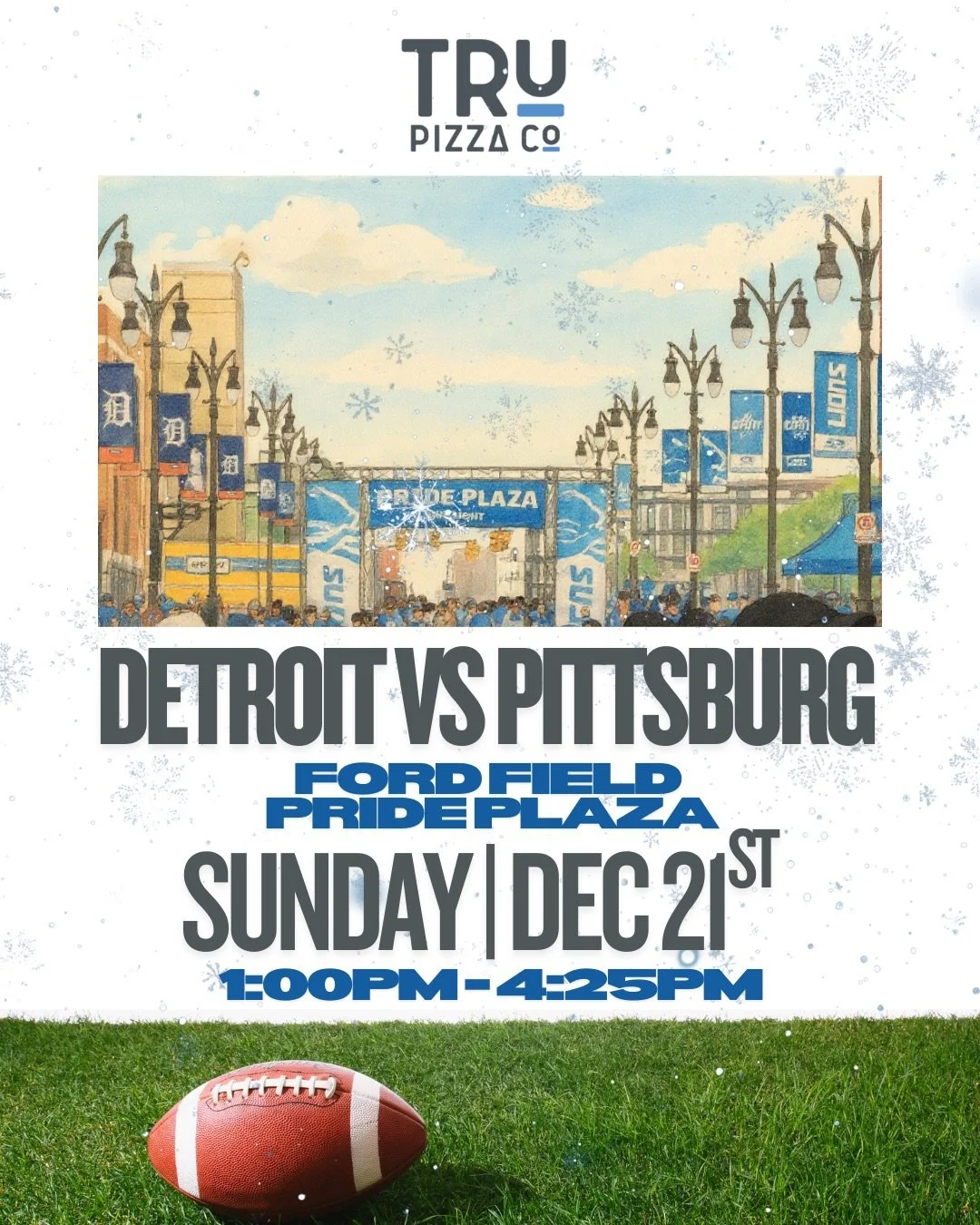 Happy Holidays! ✨🎁🎄

Last chance to visit us before the New Year!

Sunday | December 21st
Detroit Lions vs Pittsburg Steelers
Ford Field&rsquo;s Pride Plaza
1:00PM - 4:25PM

Tuesday | December 23rd
Christmas Eve Eve
Kekoa Brew Co - Wyandotte
12:00P