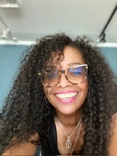 Marie Turner sitting in her office.