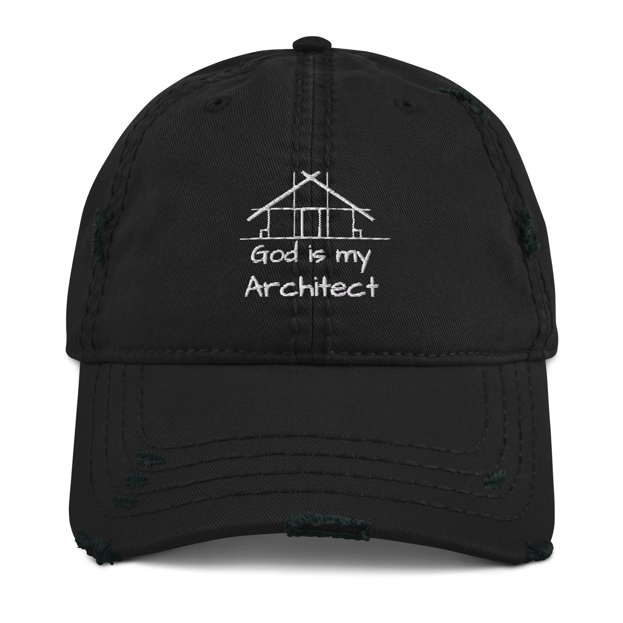 God is my Architect Dad Hat