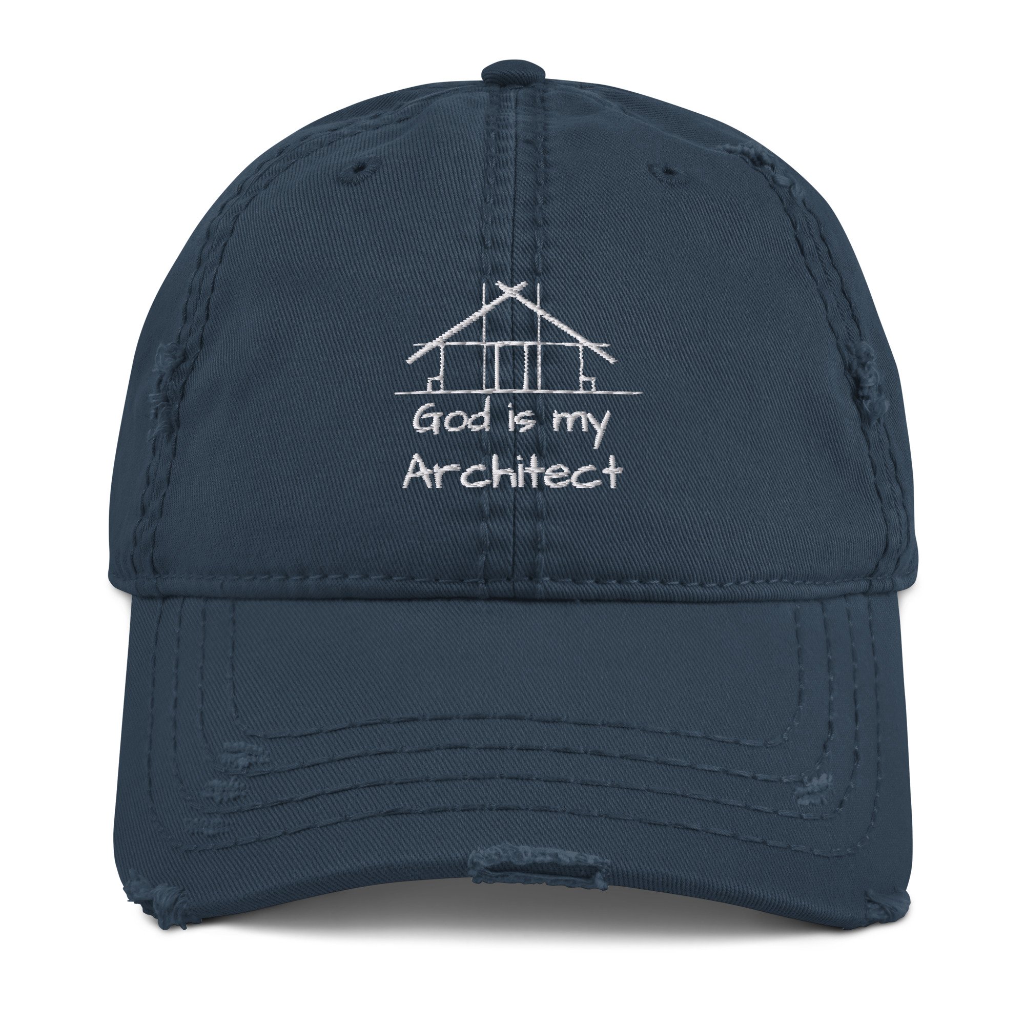 God is my Architect Dad Hat
