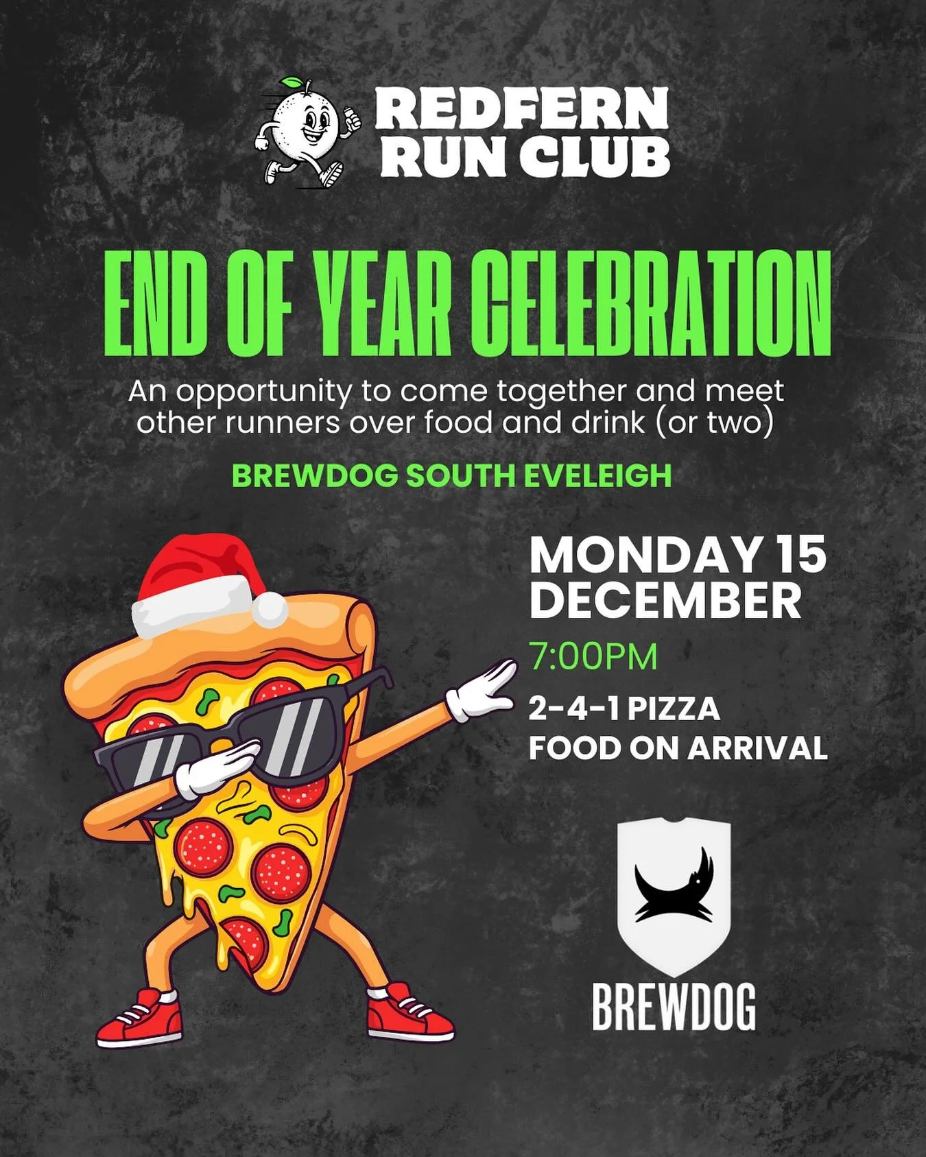 Reserve your spot! Link in our bio 🎟️
Ok crew! Our end-of-year celebration is locked in! 
Join us at BrewDog South Eveleigh on Monday 15 December for a relaxed night of food, drinks, and hanging out with the crew. Oh, and 2-4-1 Pizzas 🍕 

@brewdogs