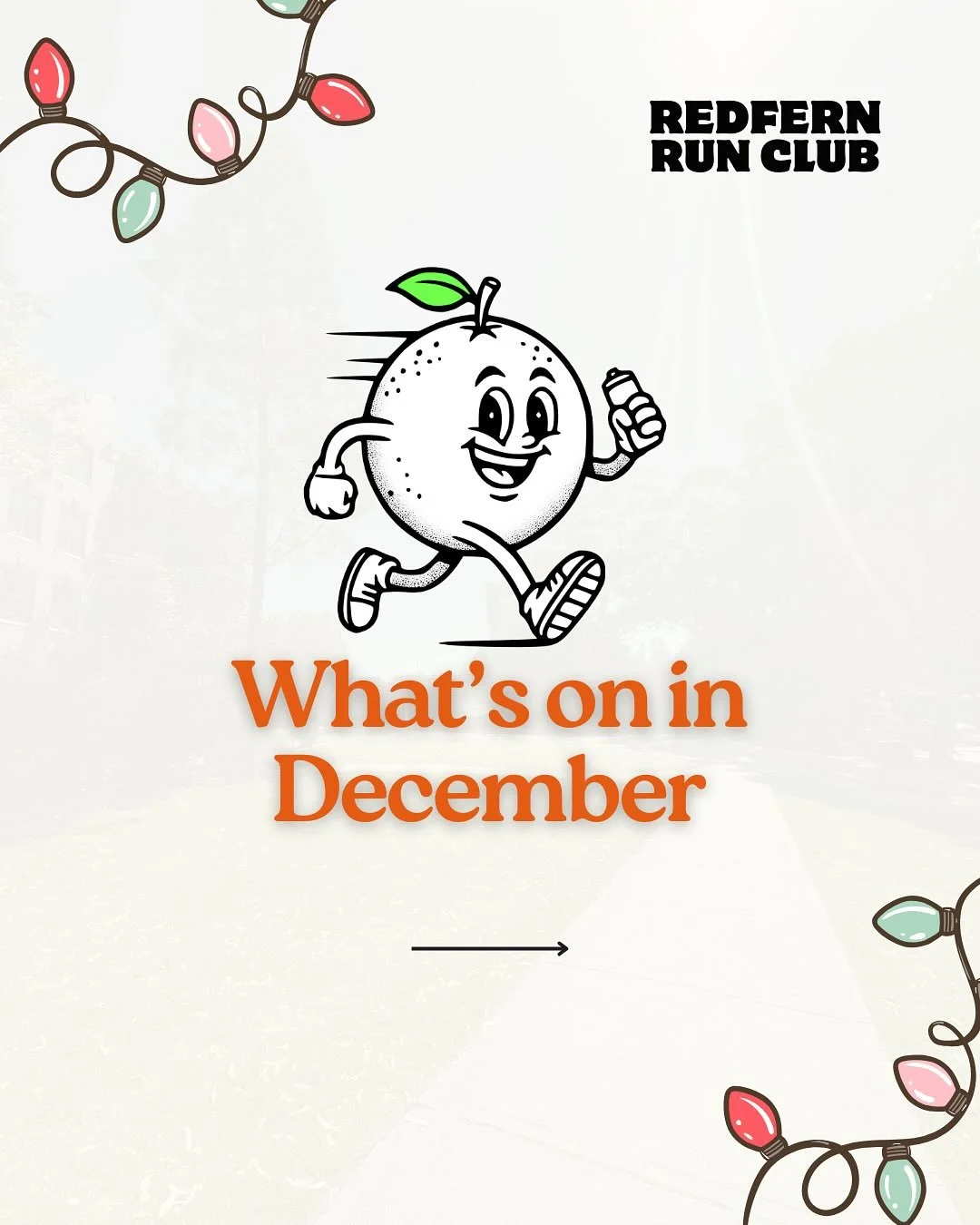 December&rsquo;s looking good 👀. Runs, socials, and a big Christmas celebration to wrap the year. Lock in your spot via the link in our bio. 🍕🎄🏃&zwj;♂️