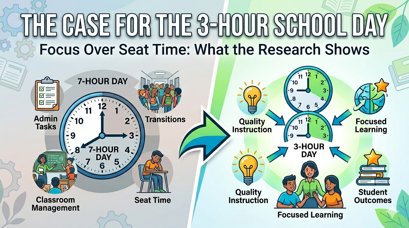 The Case for 3-hour School Day