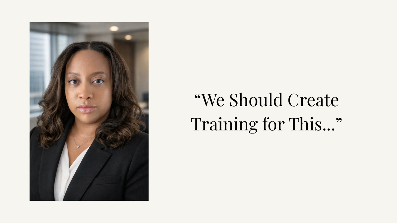 Before You Create training