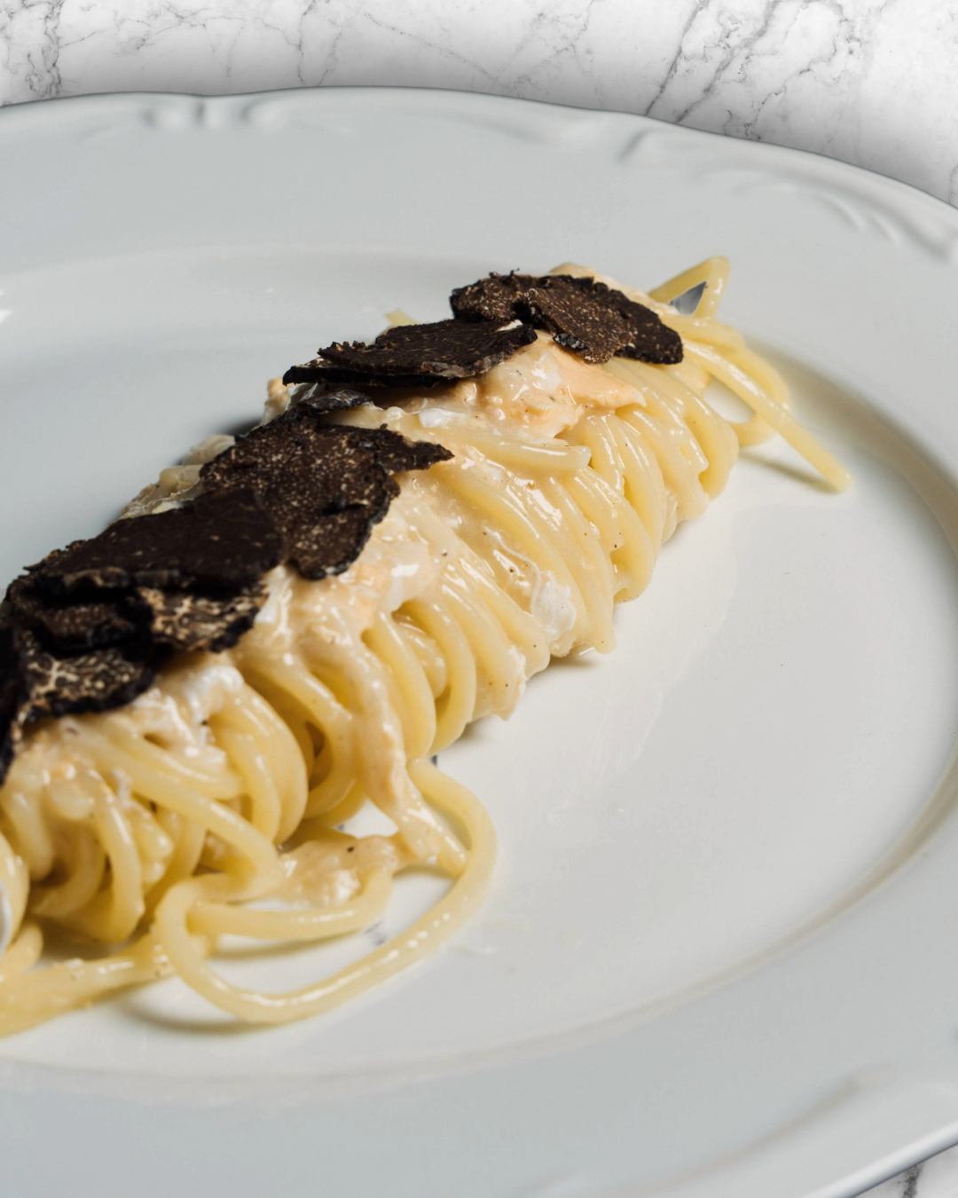 Puveriello con tartufo Chef Mariano Armonia Armonì Restaurant