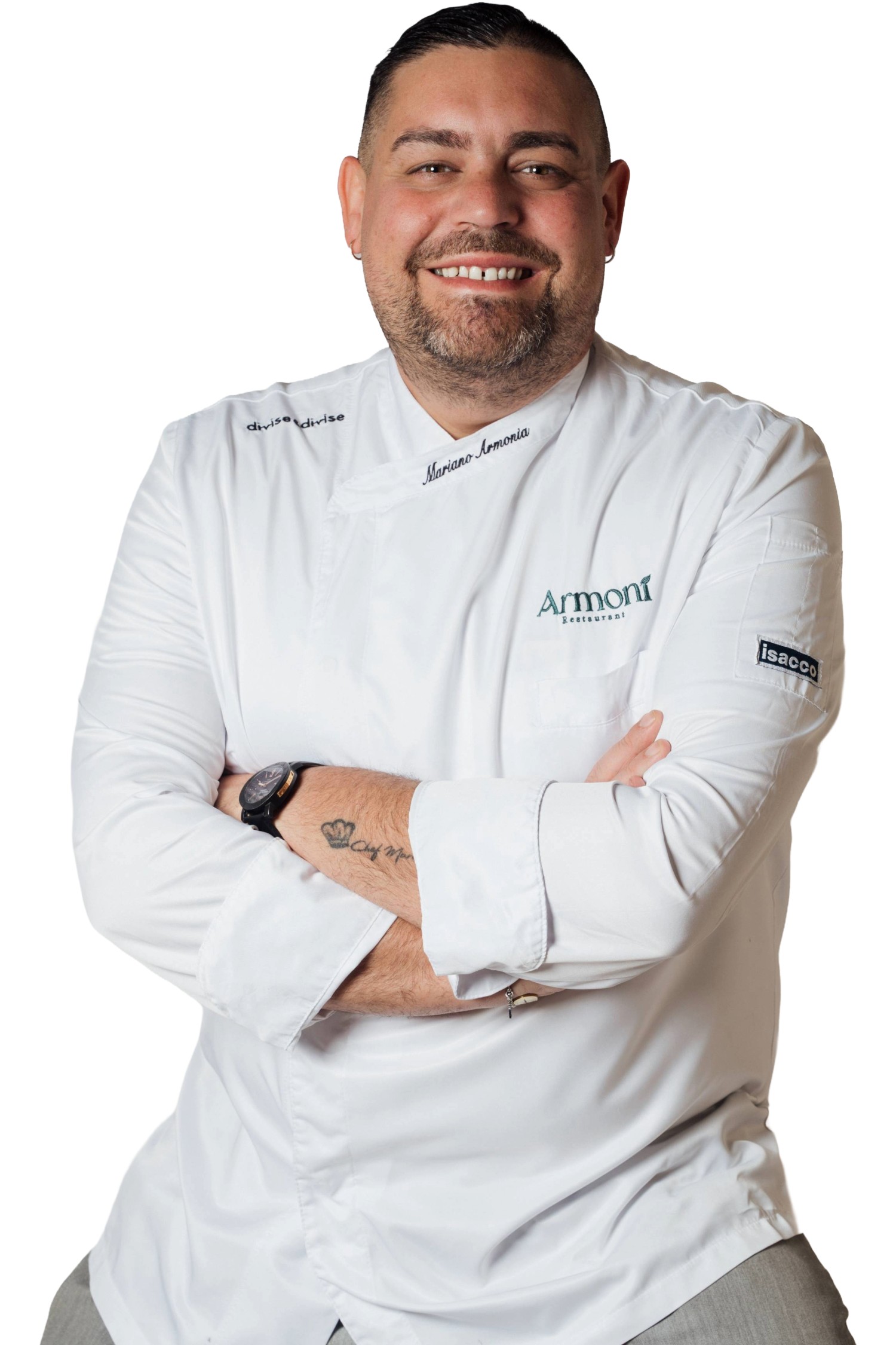 Chef Mariano Armonia di Armonì Restaurant, ristorante italiano di cucina napoletana ad Aversa e Pozzuoli