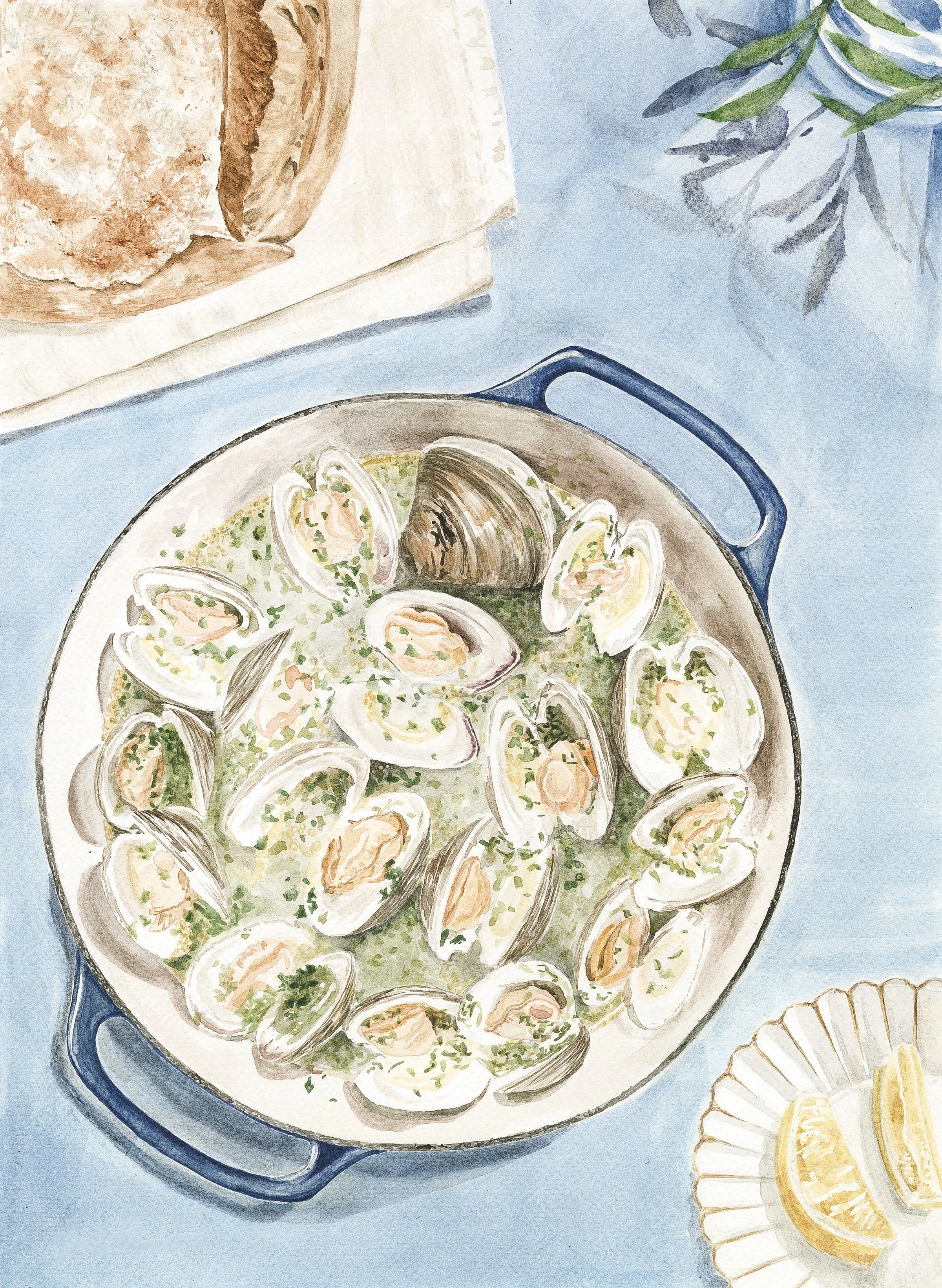 Steamed Clams
