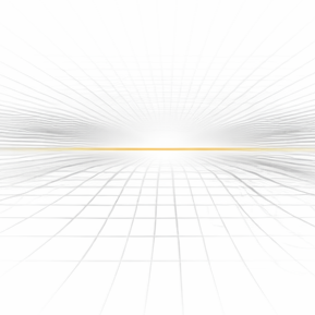 Geometric drawing of an outline square with sections divided by vertical, horizontal, and diagonal lines.