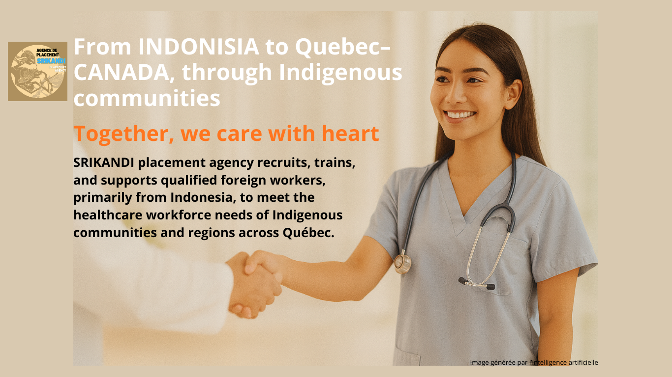 Nurse in medical uniform shaking hands with another person.