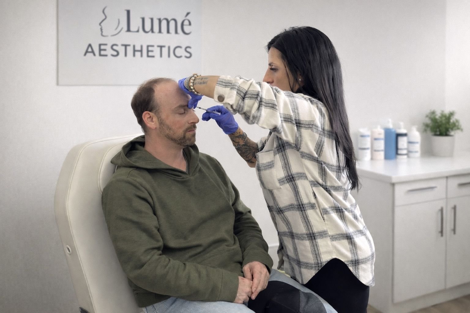 crows feet injection botox