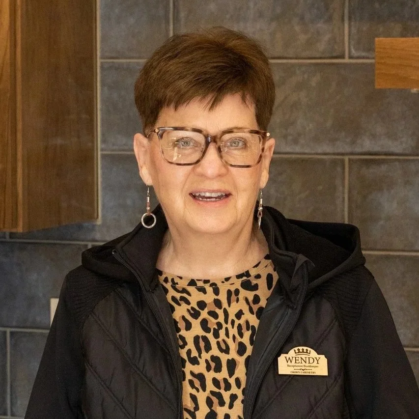 Wendy Molis, Receptionist and Bookkeeper at Crown Cabinetry.