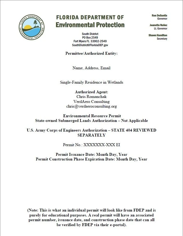 Environmental Resource Permit
