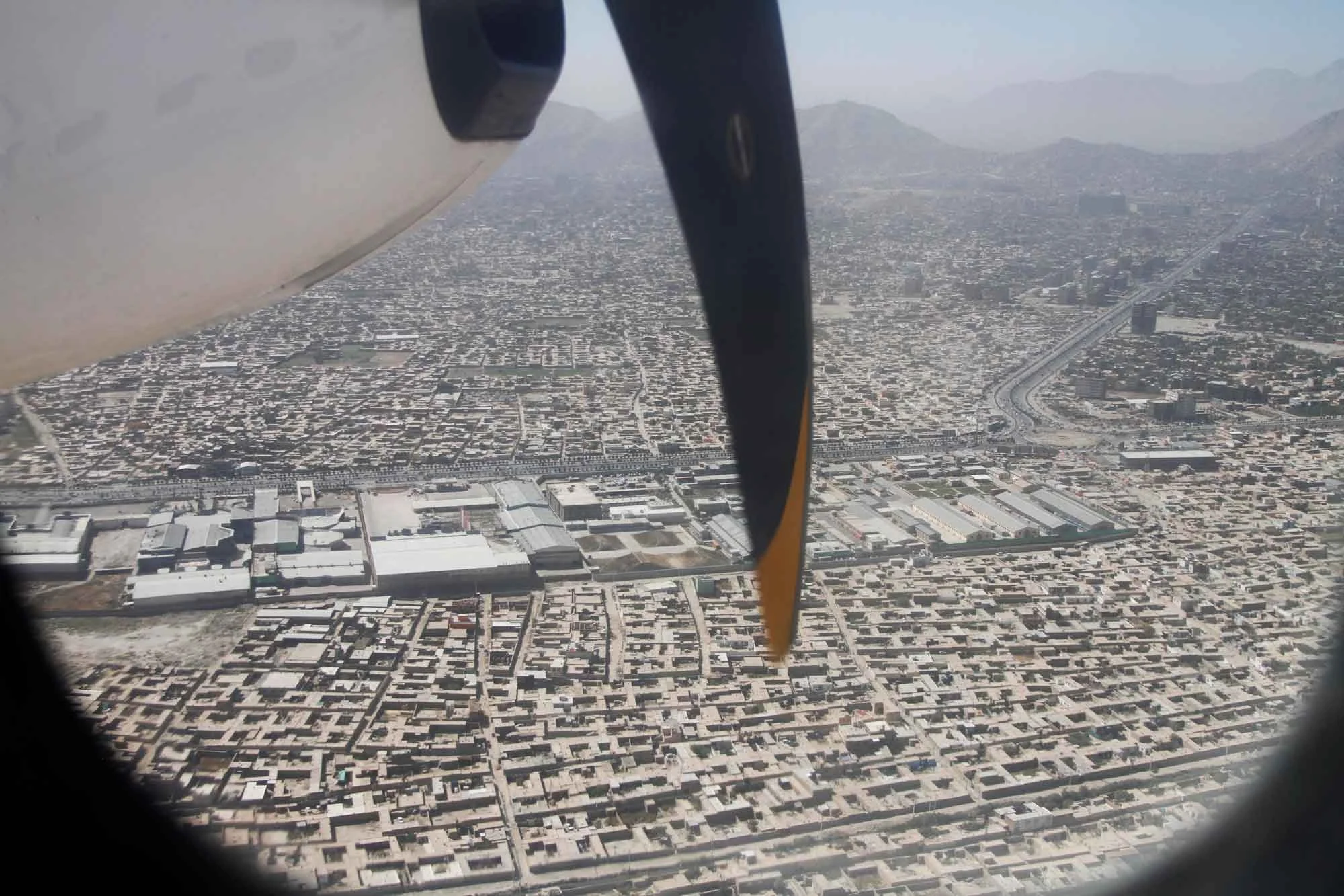 Delivery of humanitarian aid in Afghanistan