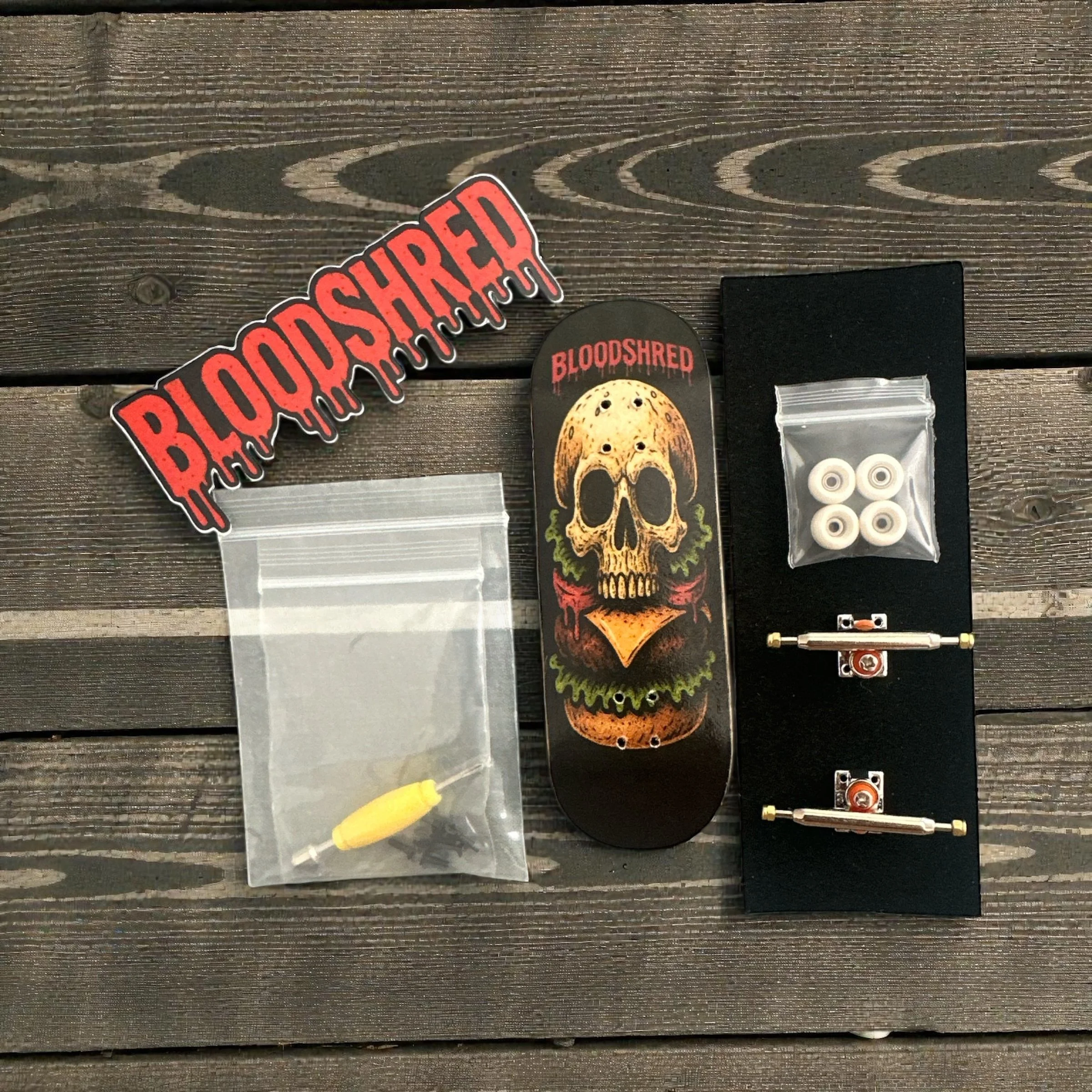 BloodShred's Cheese Burber - Complete Fingerboard