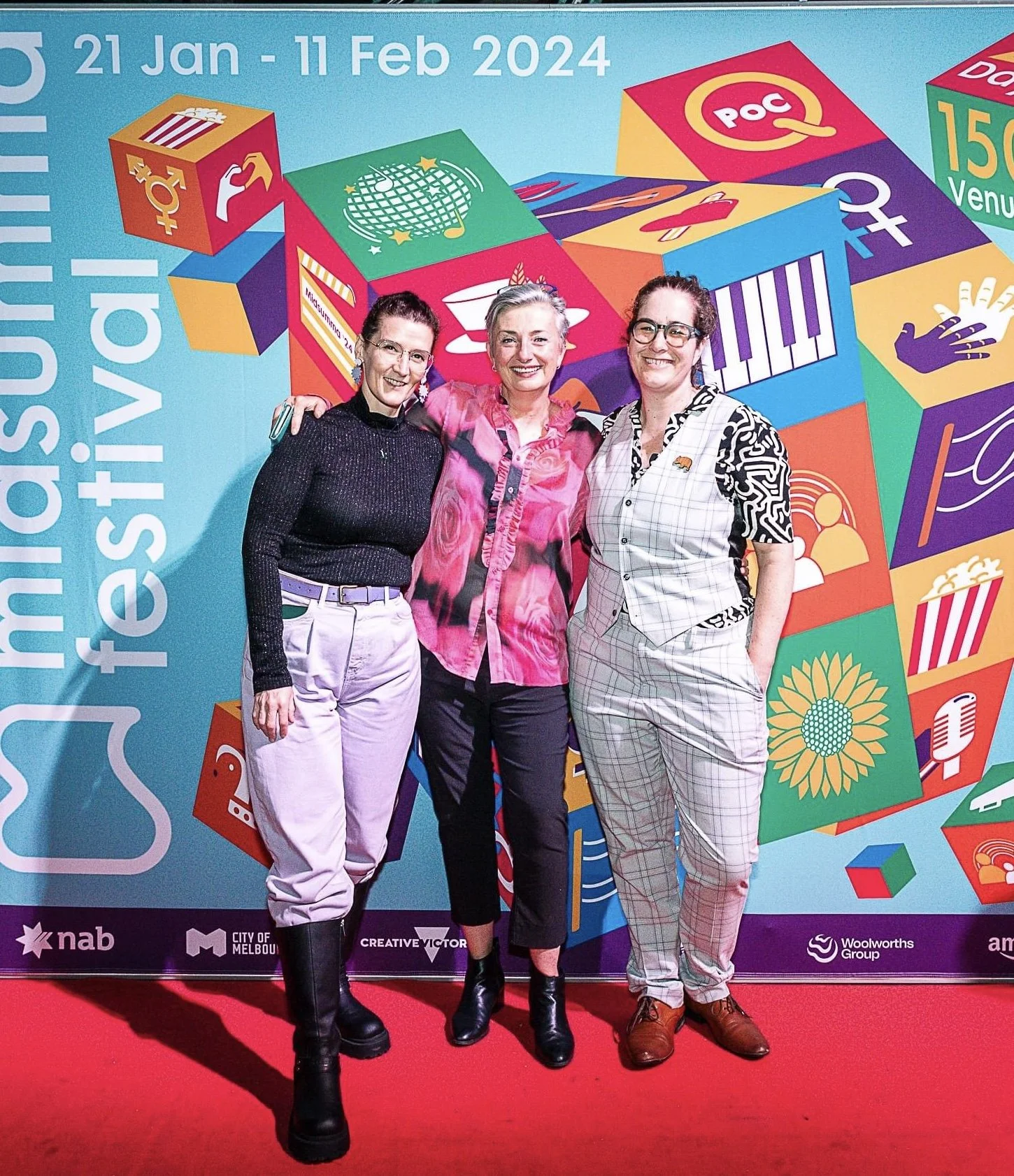 Midsumma Launch 2024, with Sophie Rose and Miranda Hill