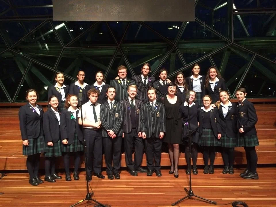 EMVE (Early Music Vocal Ensemble) St Leonard's College, 2016