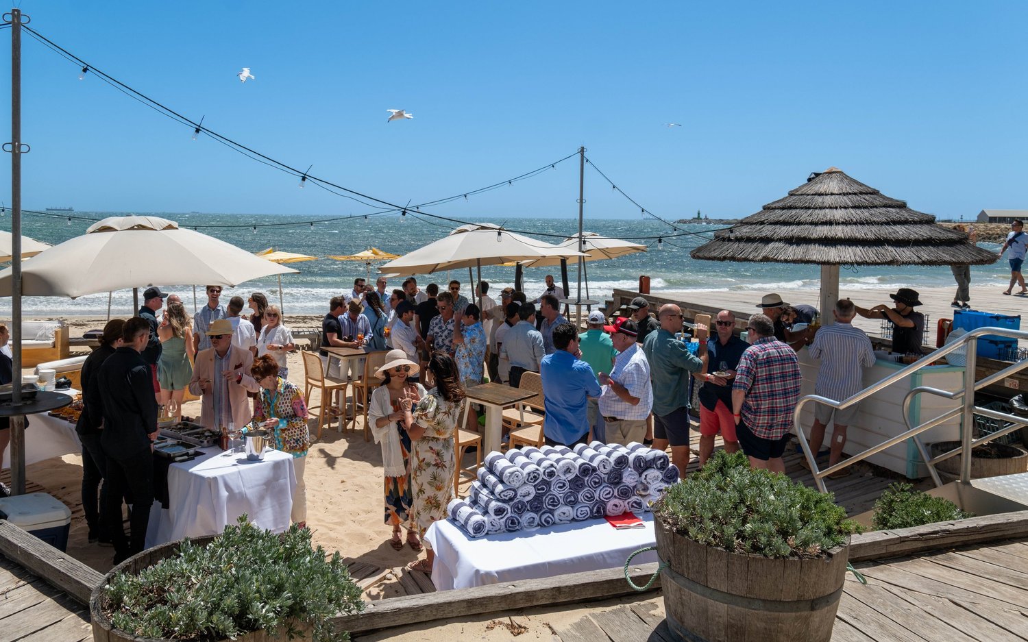 Beachside event space at Bathers Beach House, Fremantle