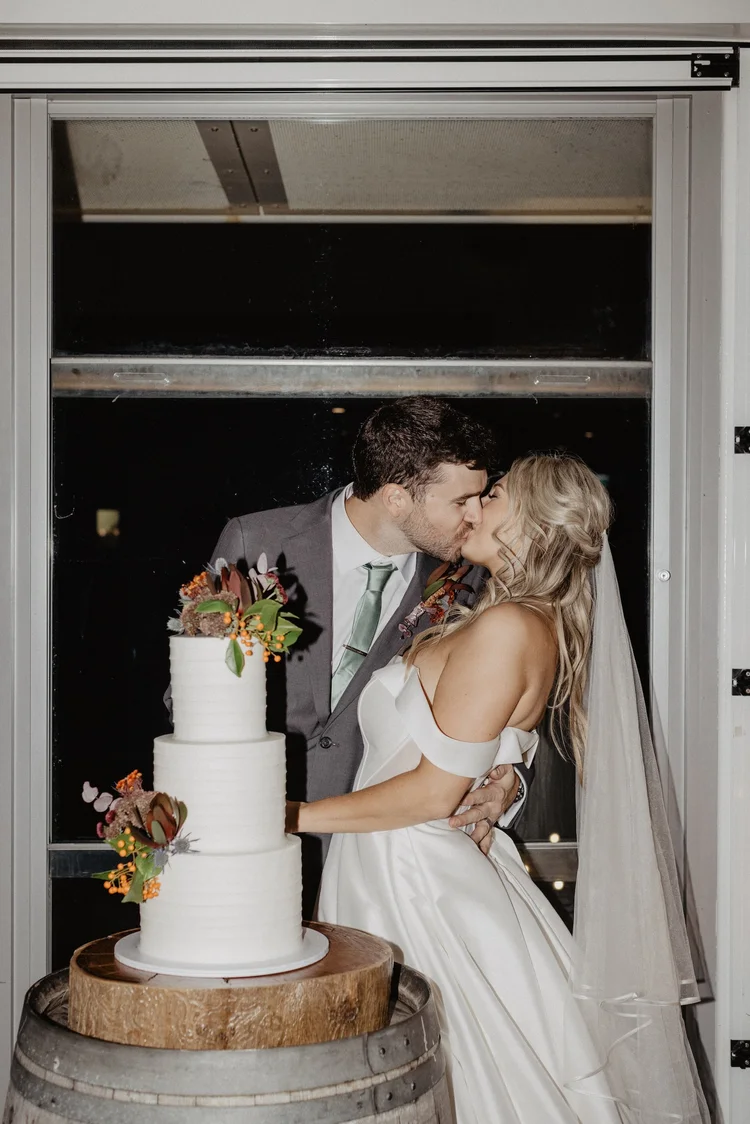 Faye and Tom's wedding at Bathers Beach House, photographed by Mitch and Tijana