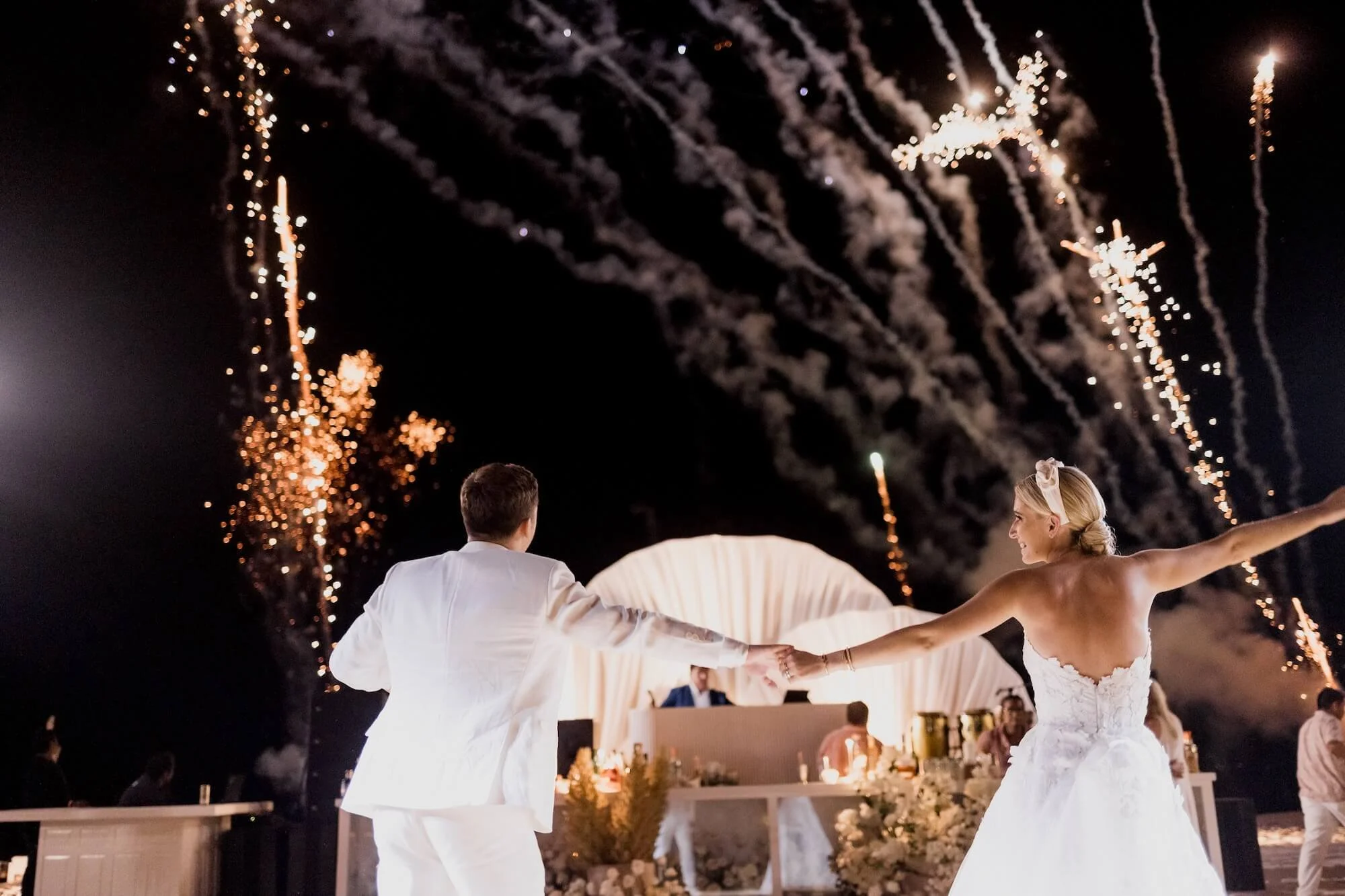 subtle floral accents creating depth and dimension