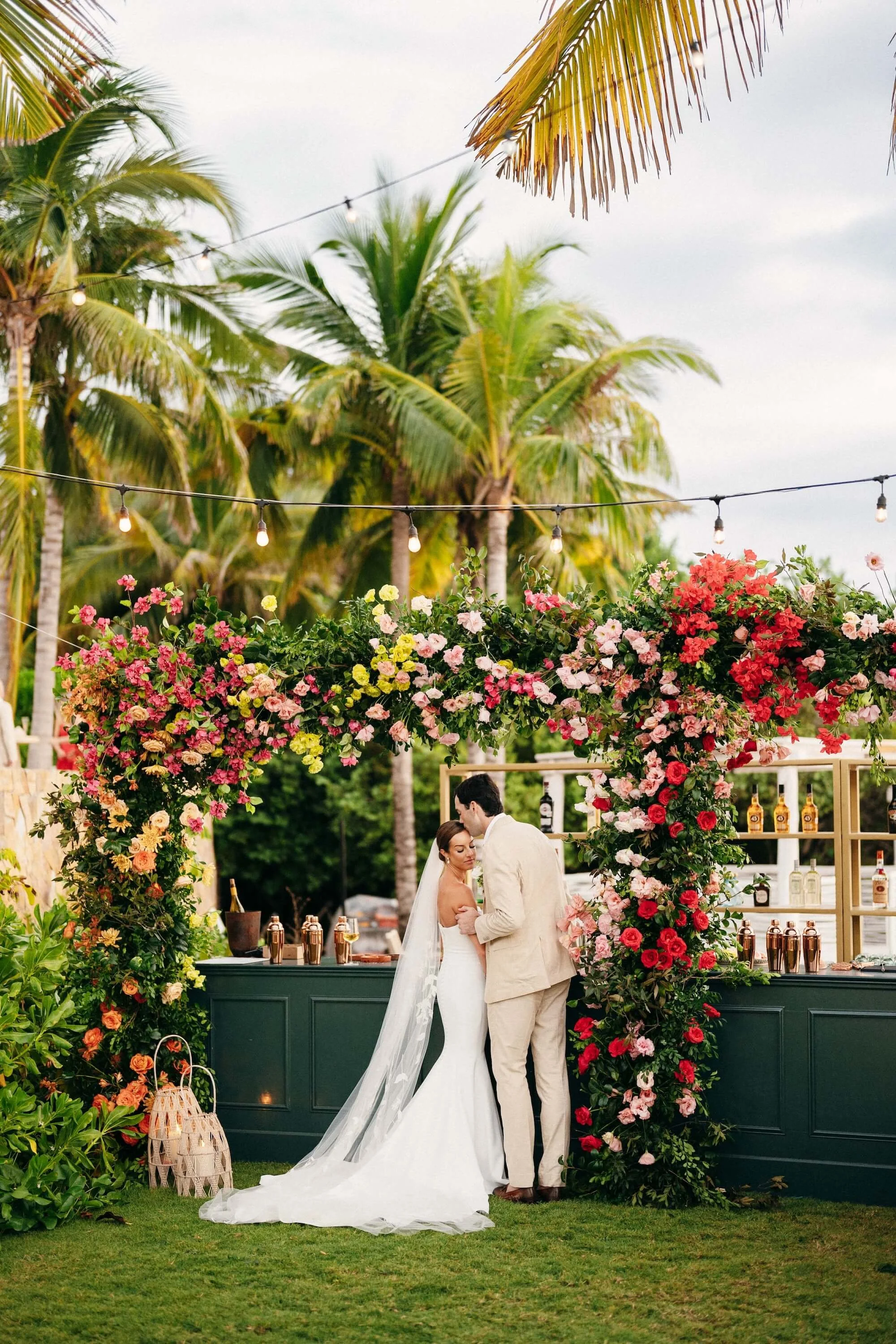 delicate blooms arranged with an organic and effortless feel