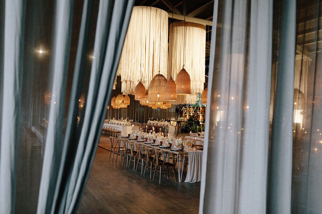 refined garden style floral arrangements luxury wedding