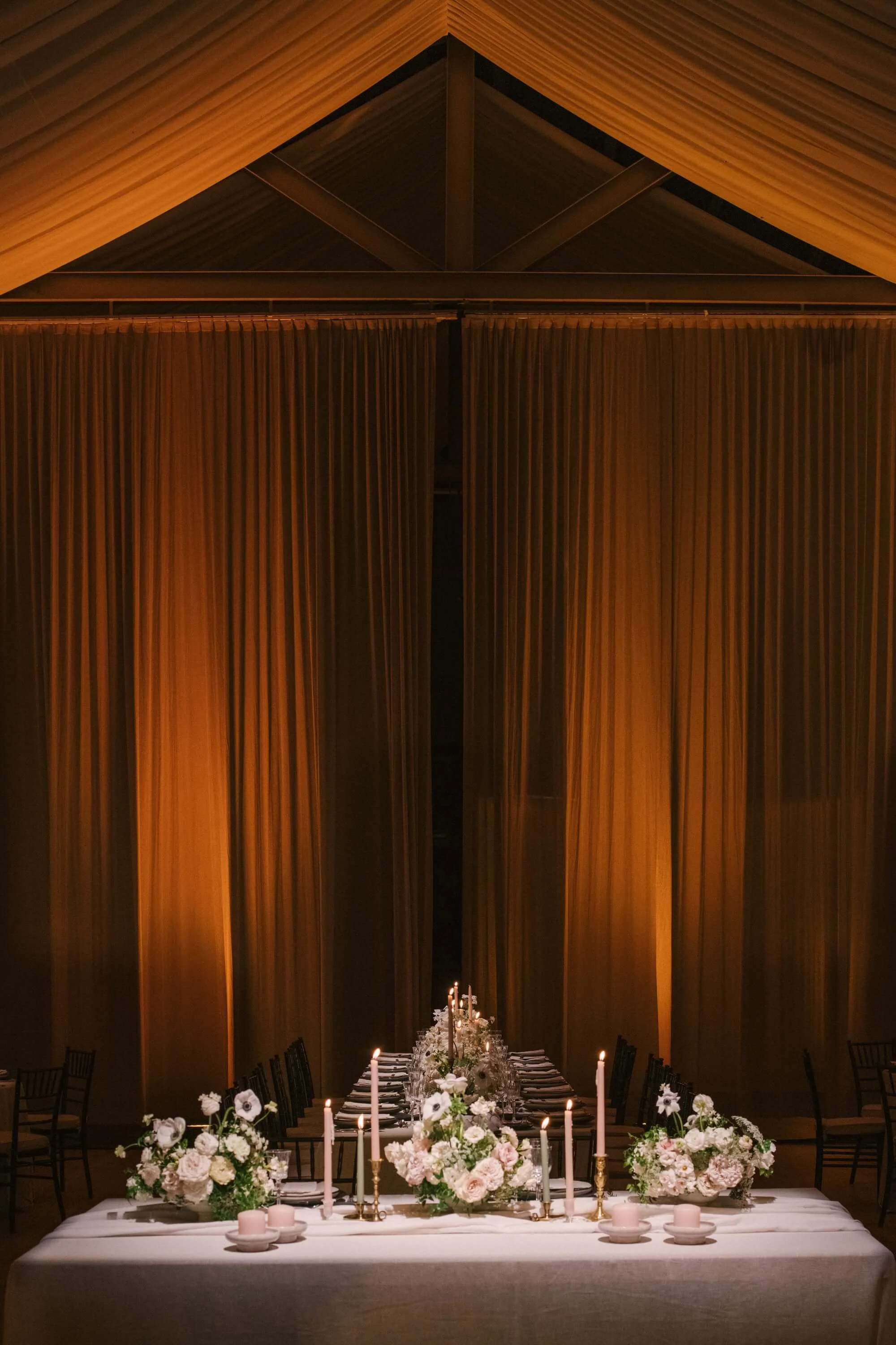 romantic wedding moment elegant floral setting mexico