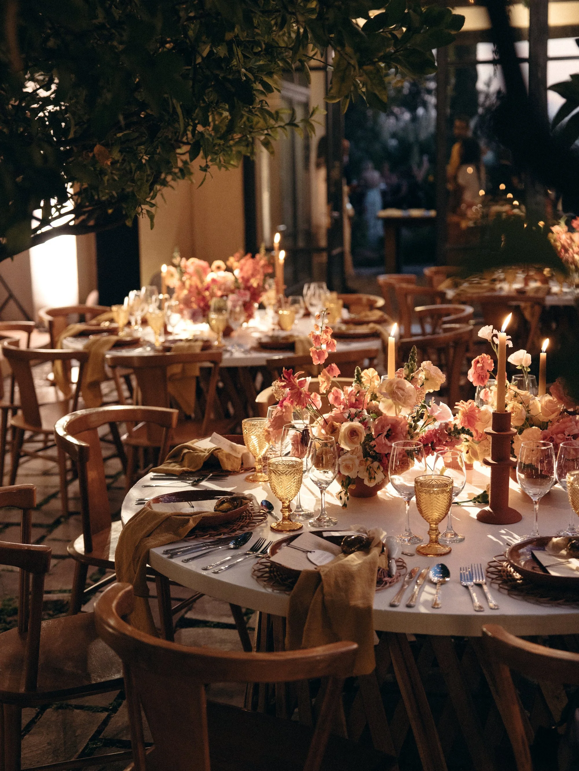 bride with bouquet in historic venue mexico destination wedding
