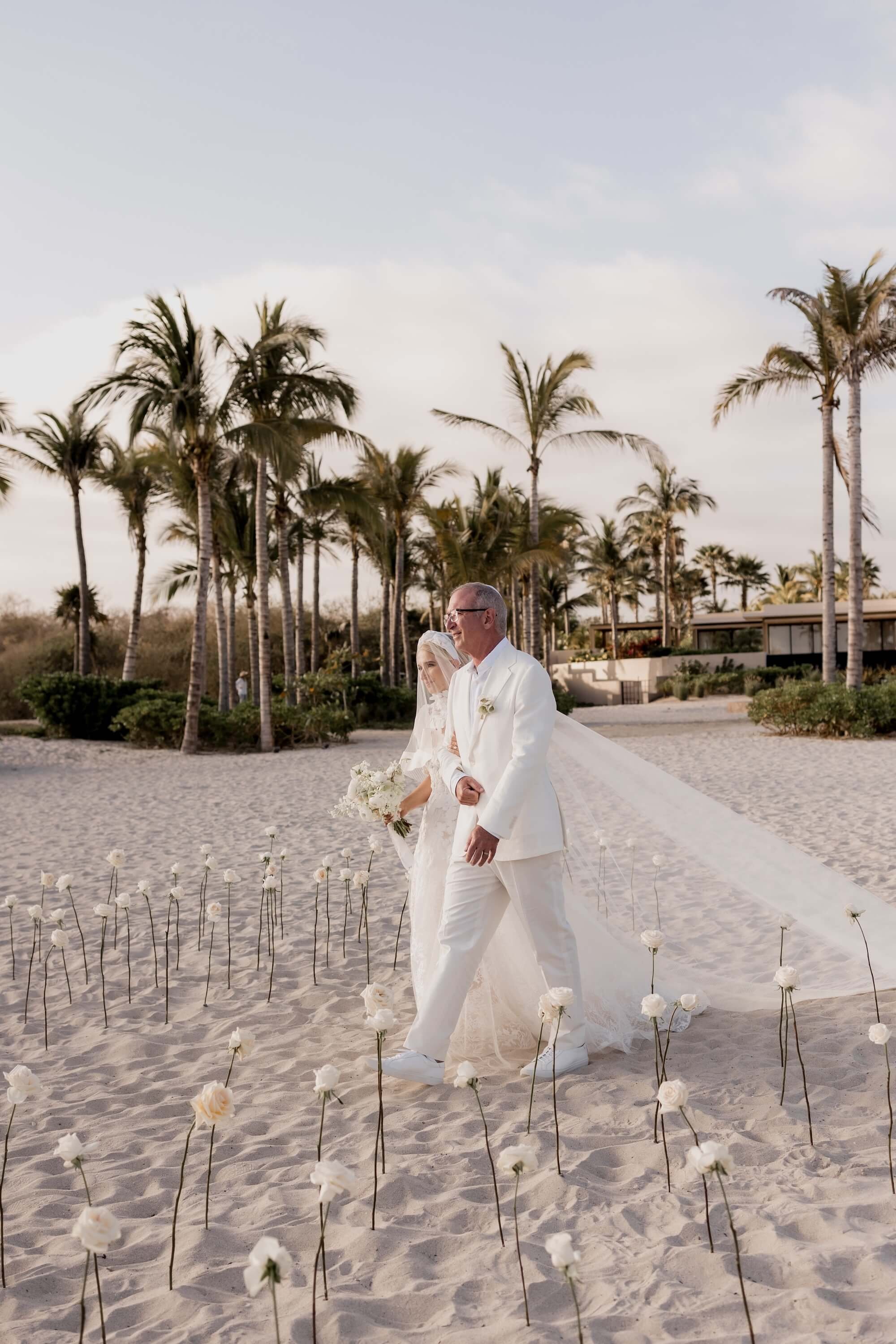 quiet intimacy shared within a space shaped by flowers