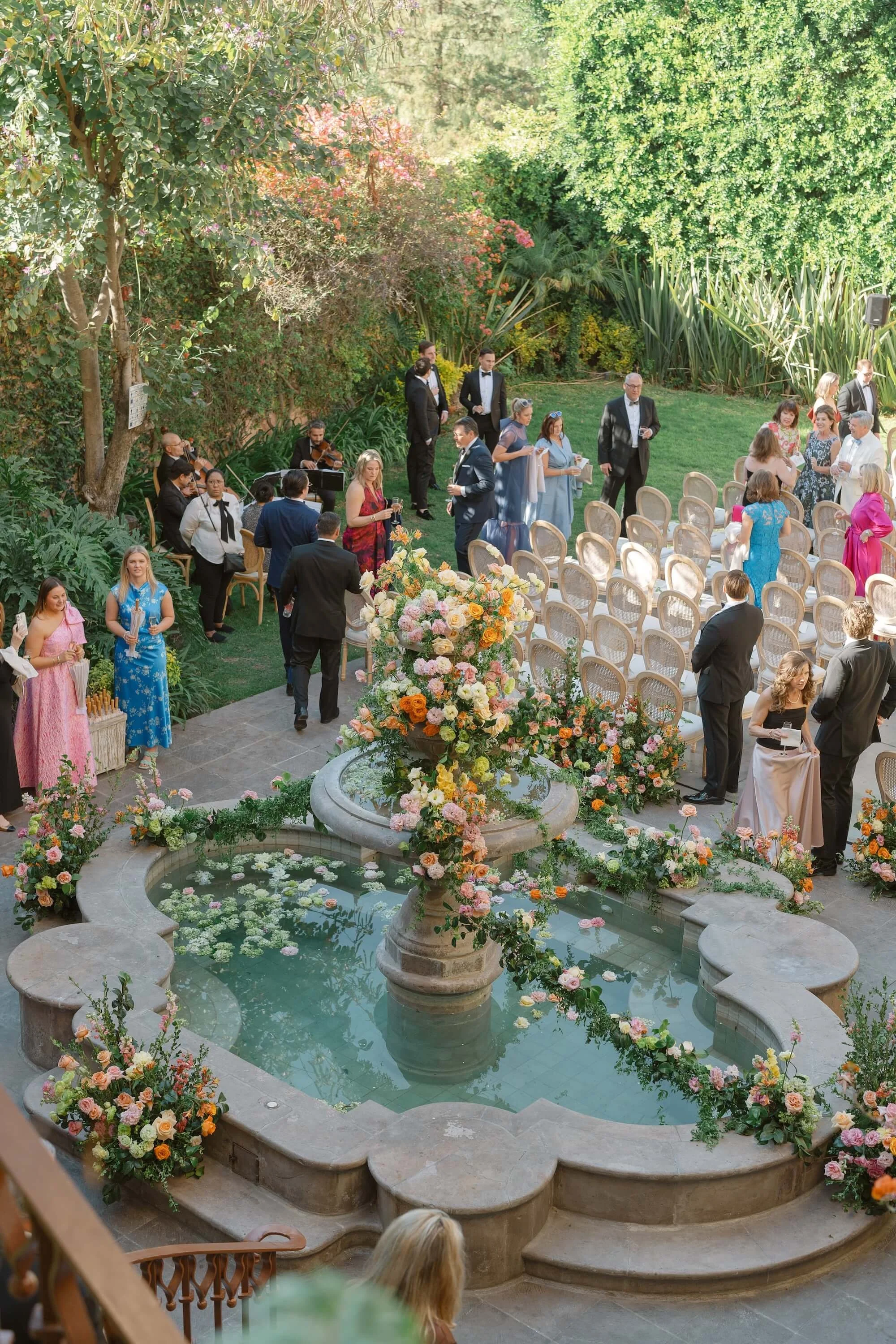 elegant wedding flowers mexico