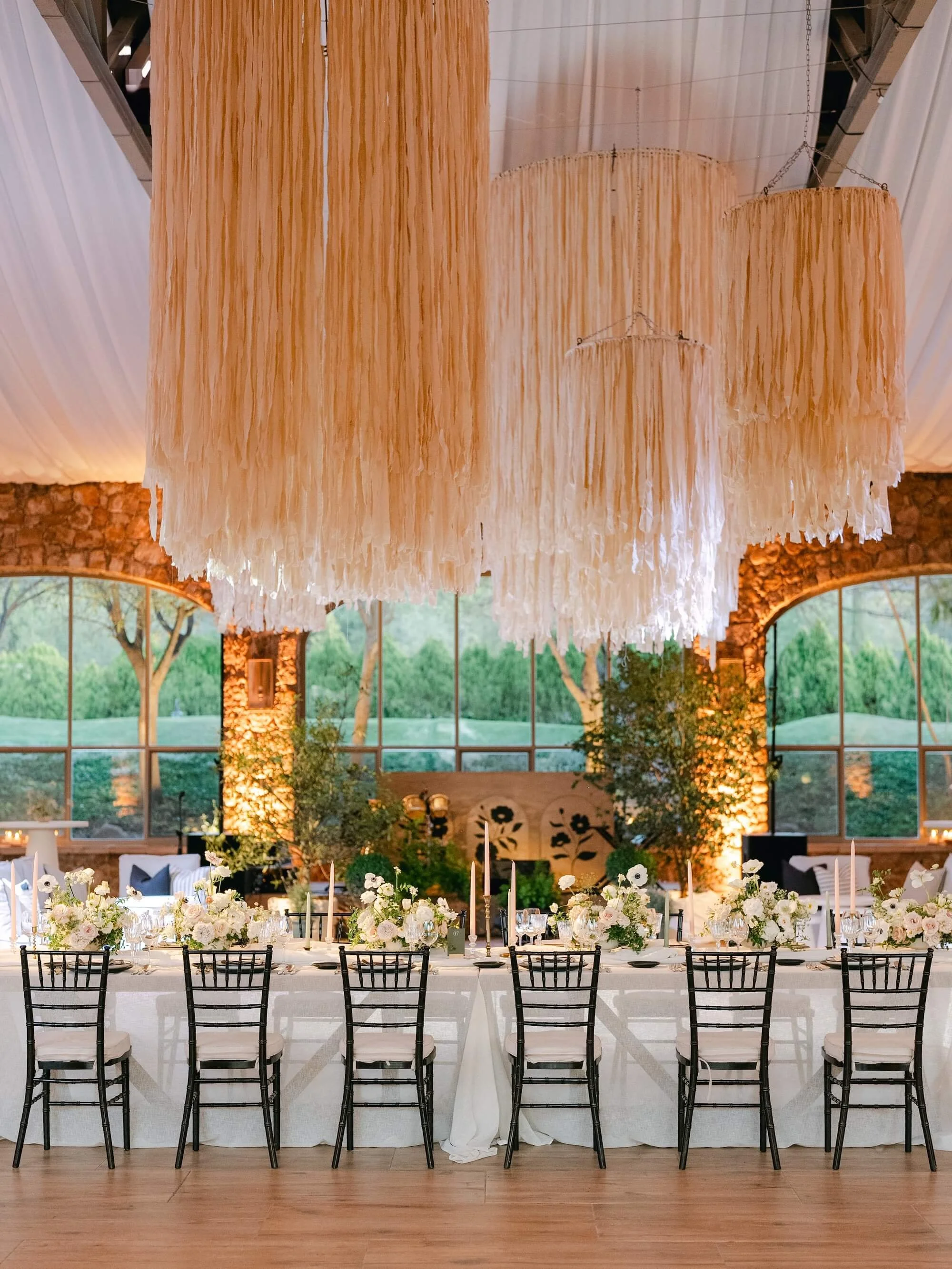 meaningful traditions reflected in color and floral composition