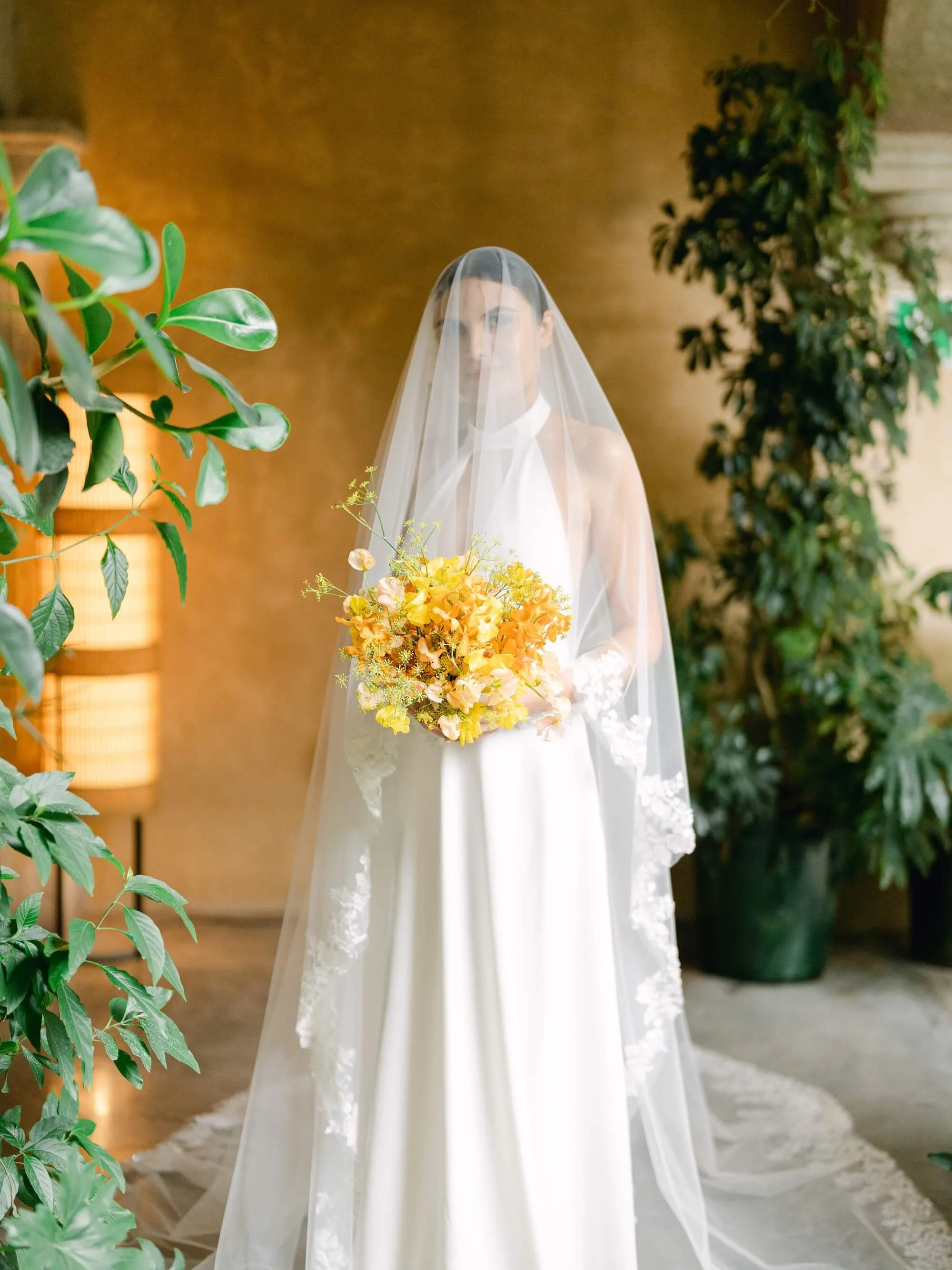 luxury destination wedding florist Mexico with artistic botanical tablescape design