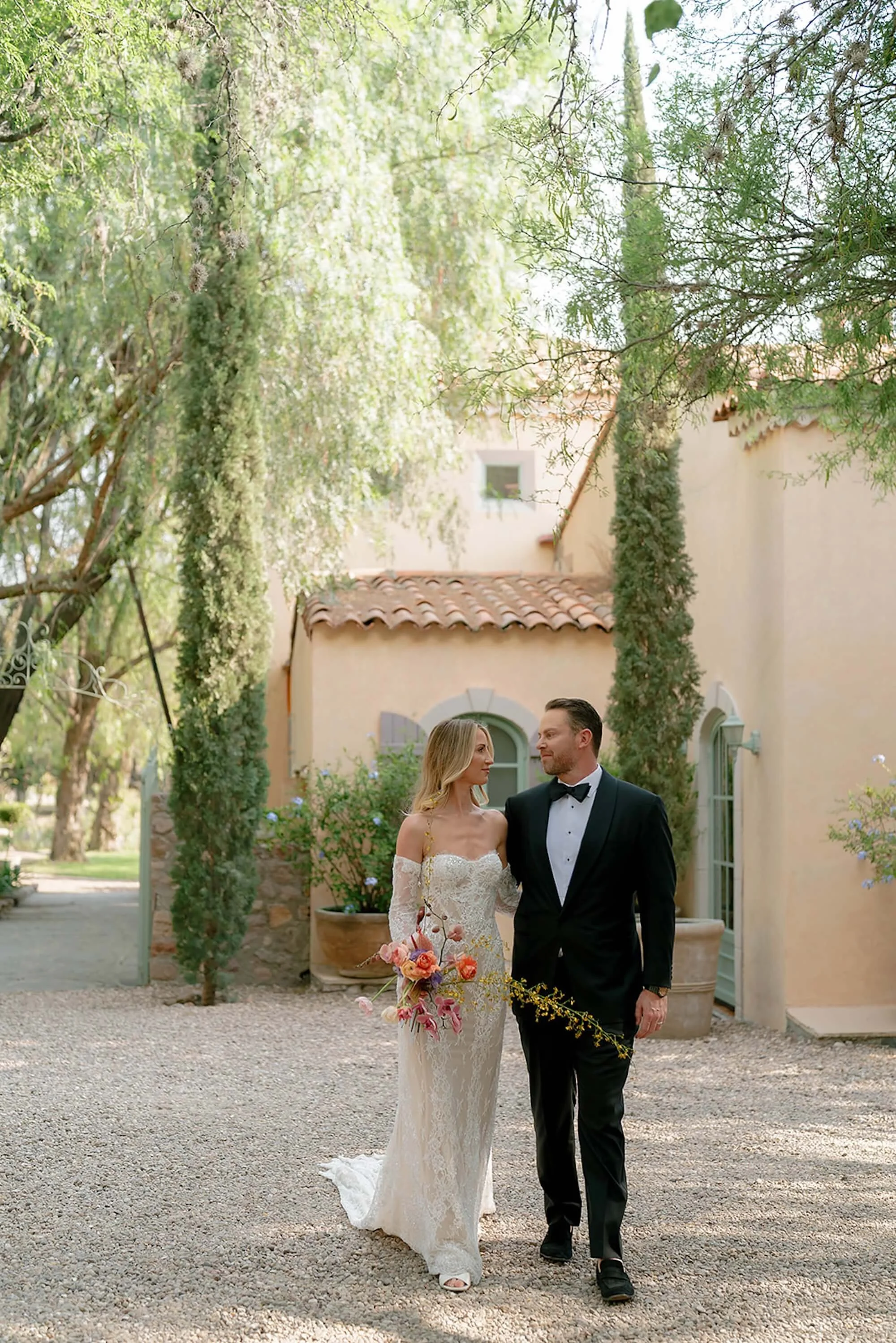 a softly lit space where florals create a sense of ease