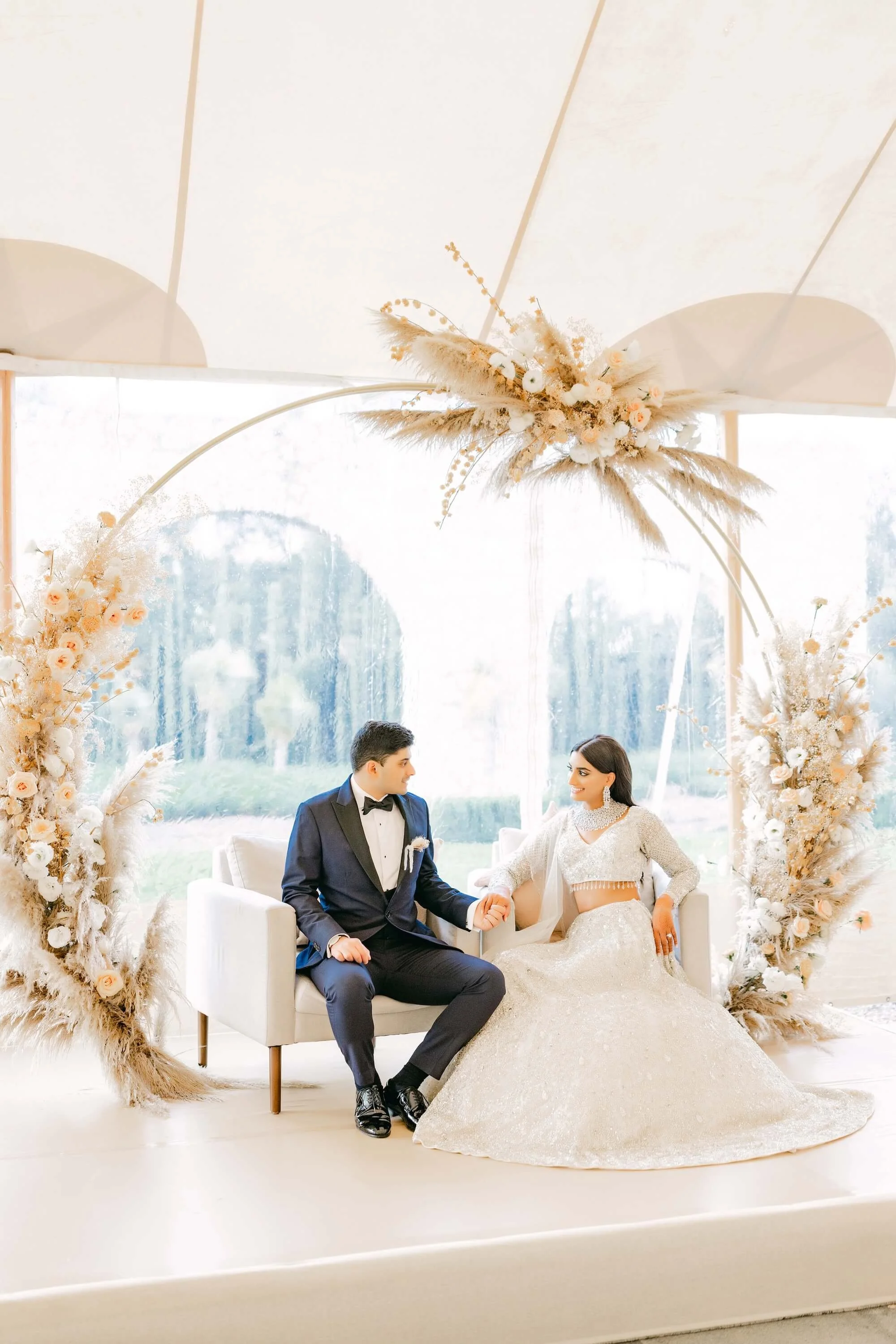 a refined celebration expressed through floral intention