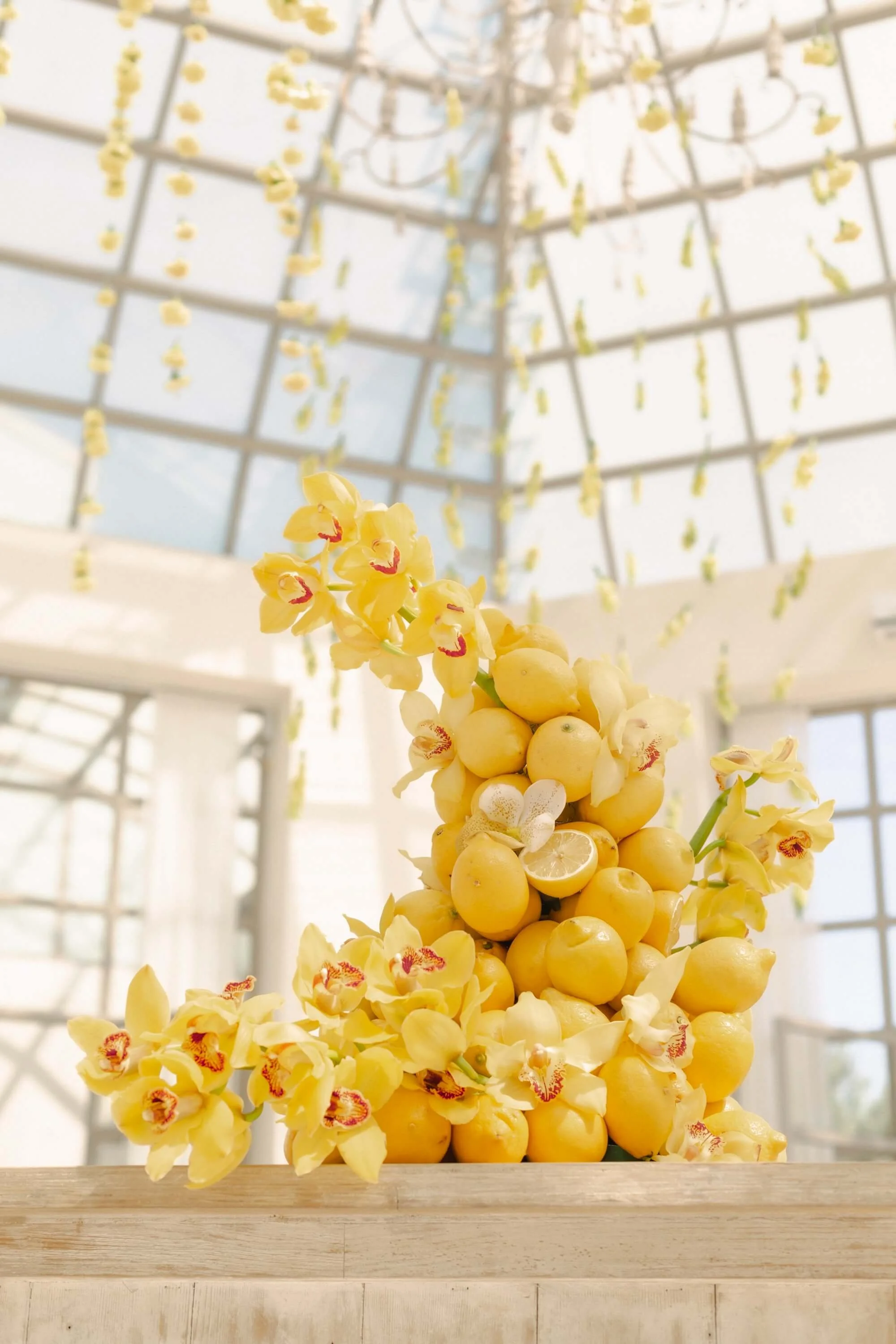 reception styling focused on warmth texture and florals
