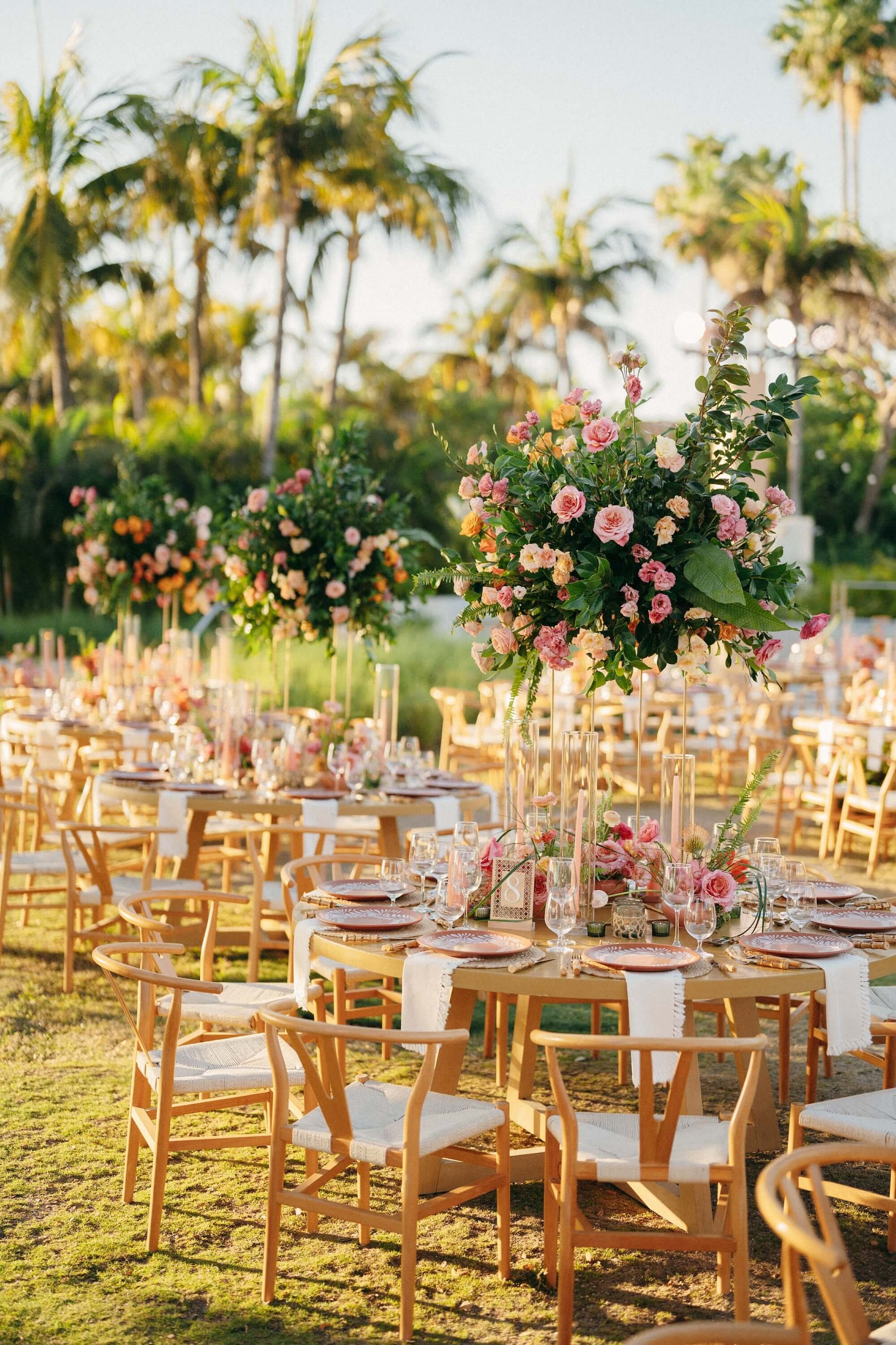 symbolic elements brought together through floral design