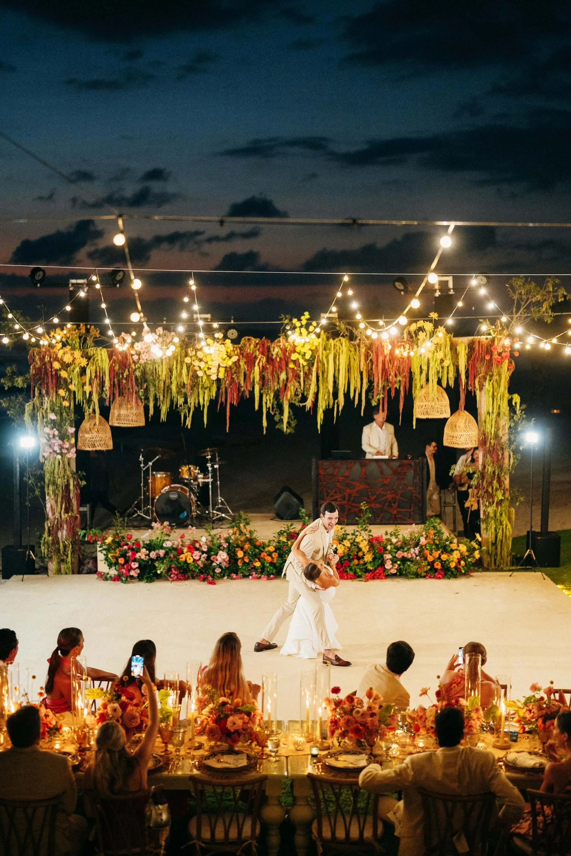 an atmosphere shaped by flowers light and natural elements