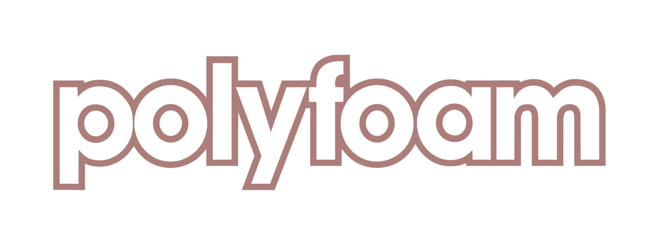 PlayStation logo in pink outline.