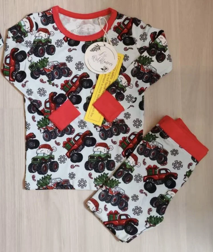 Tinsel & Trucks Long Sleeve & Pant Pj Set