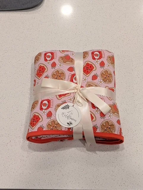 Strawberry Jams Bamboo Blanket