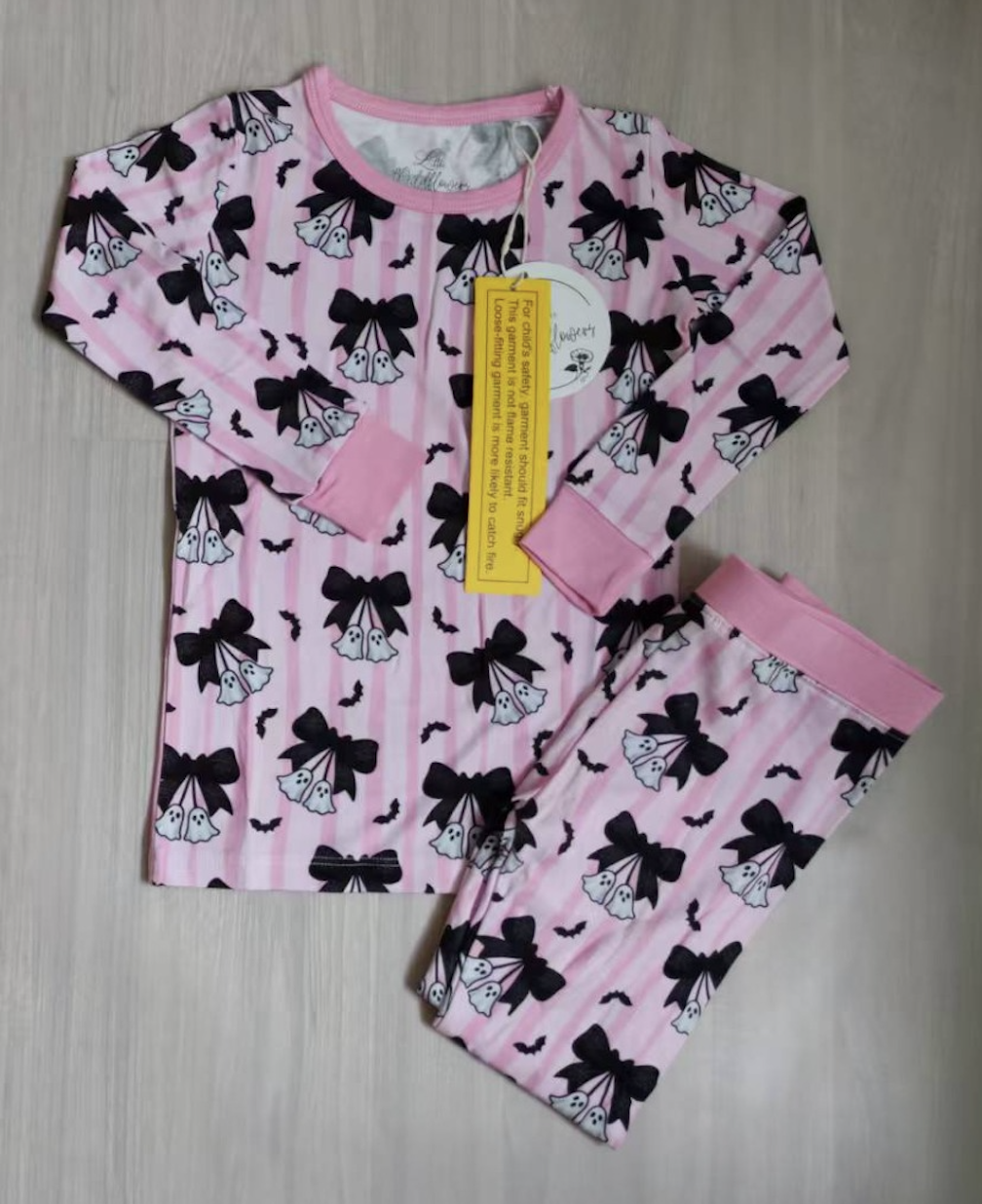 Spooky Ghouls Two Piece Pj Set