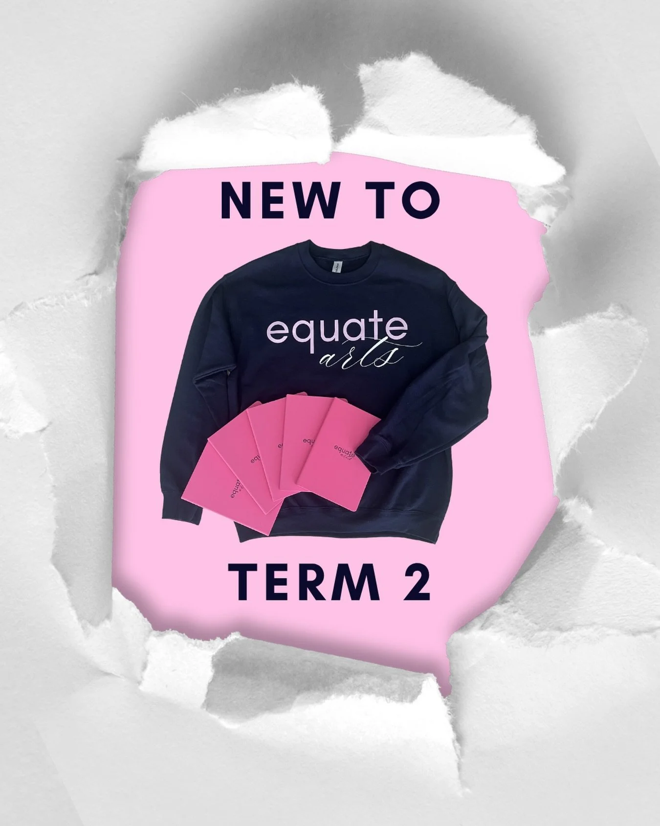 ❄️New to Equate Arts in Term 2📖

Beginning on Tuesday, majority of our classes will use dance journals to promote positivity, goal setting, and retention among students. These dance journals are free for all Equate Arts students!

We are also super 