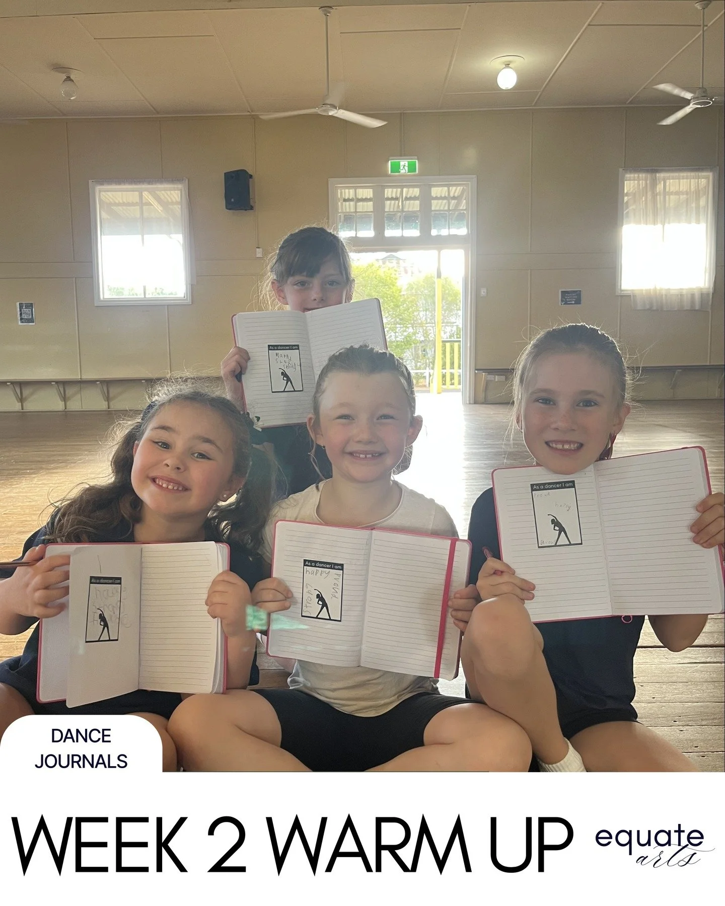 Take a look at how effective our Equate Arts dance journals are! 💗

This week our Tuesday Clifton classes documented words describing how they feel as a dancer. Some reoccurring comments were proud, strong, and happy!

Enrol today to receive your fr