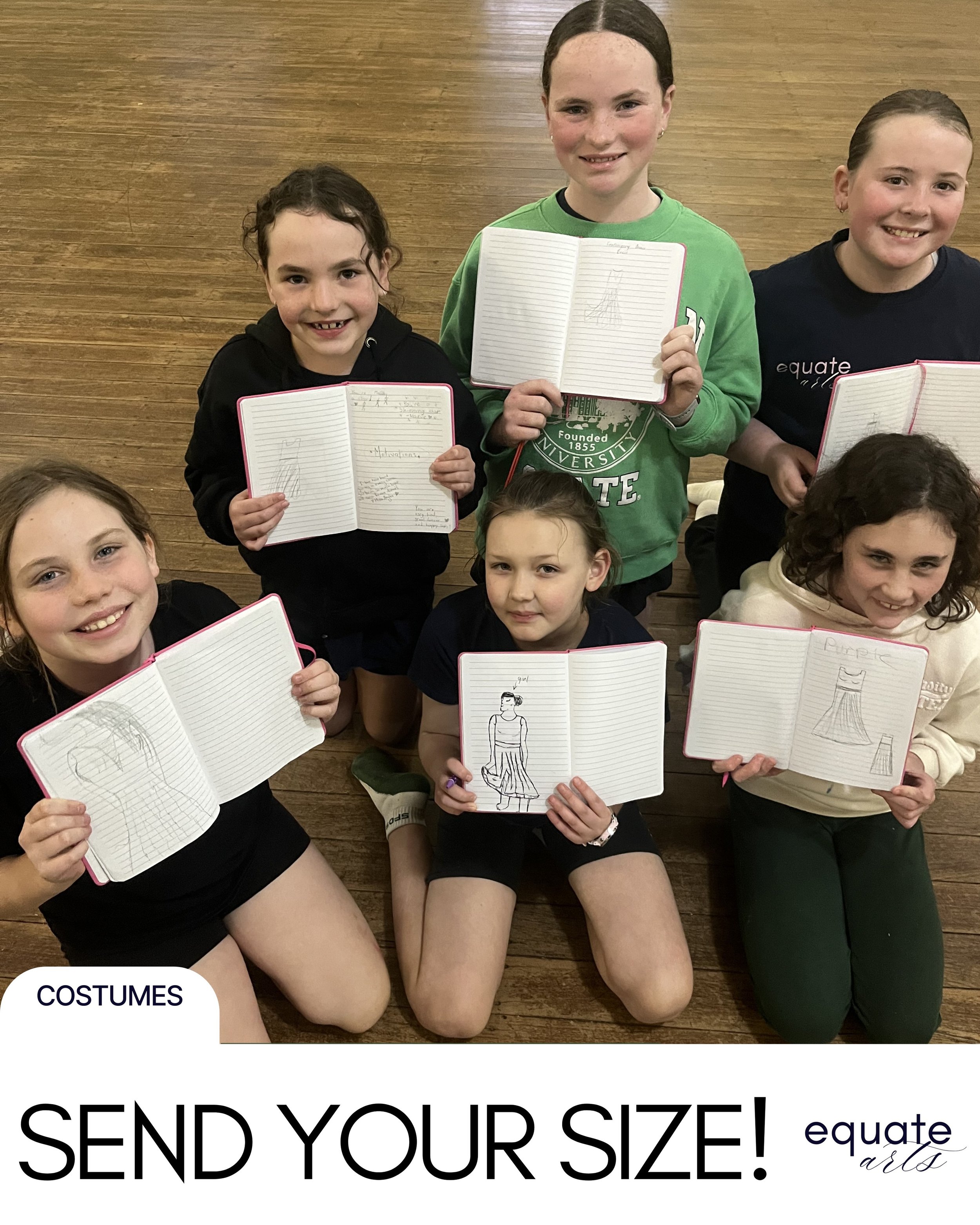 📩Check your spam!📩

This week, our Tuesday primary Clifton classes drew our end of year concert costumes to encourage all Equate Arts families to email through their dancer's costume sizes. 🖍

Looking for more info? Check your spam inbox for our l