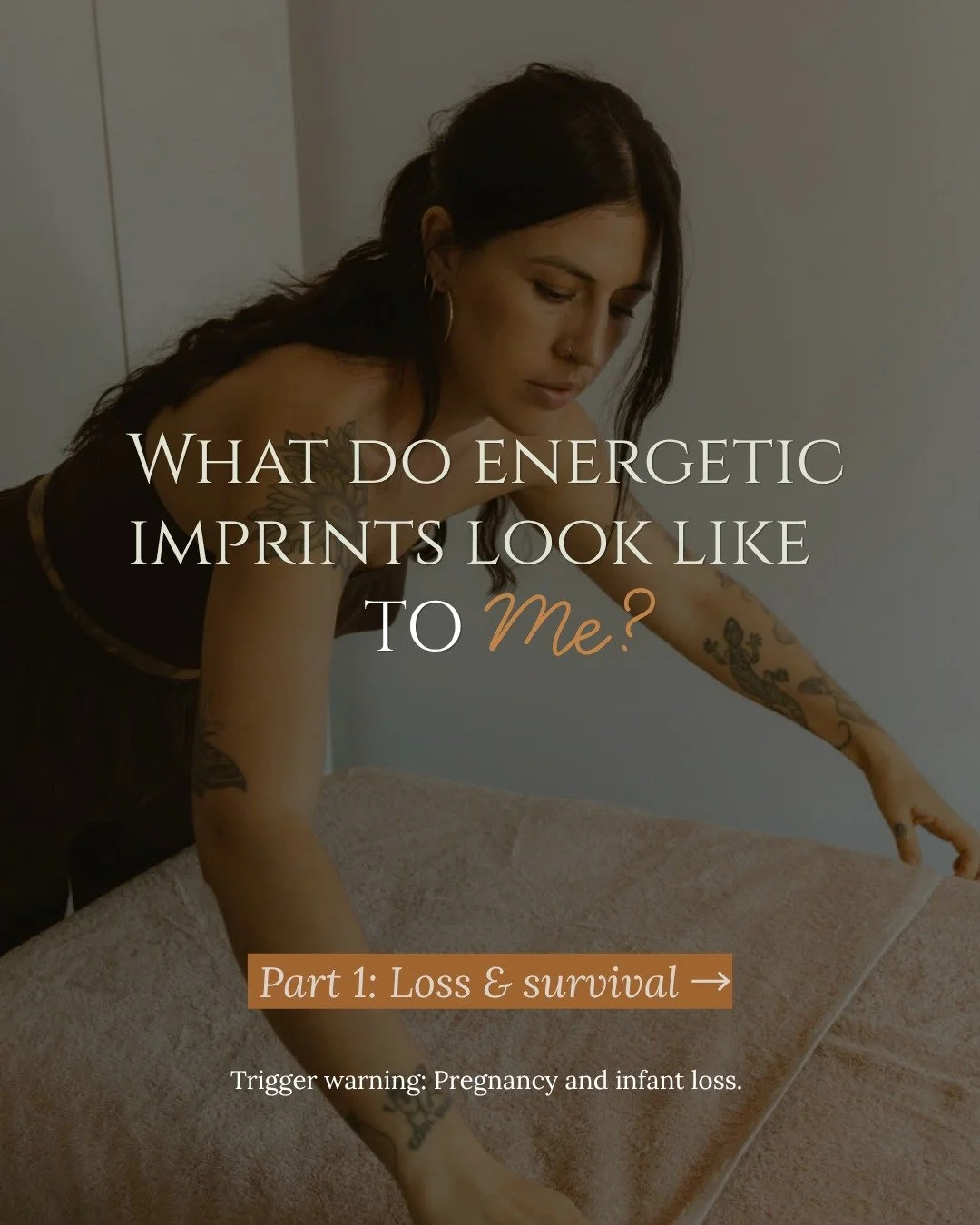 Trigger warning: Pregnancy and infant loss, grief.

When I tune into my clients&rsquo; energy fields, their imprints show up in many different ways to me. 

These are common ways that energetic imprints show up to me, and what I see a lot of in my wo