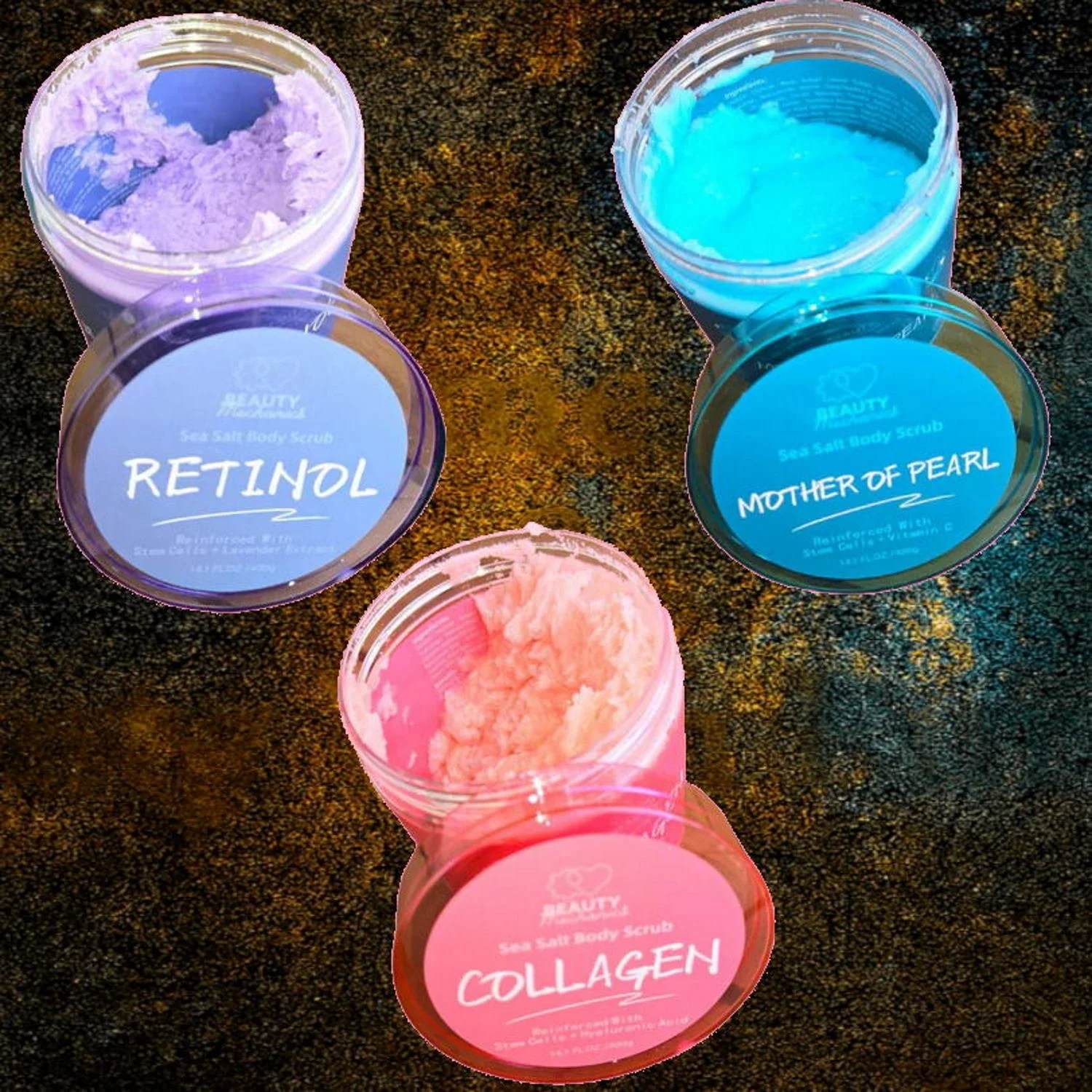 Glow From Head to Toe: Discover the Beauty Mechanics Sea Salt Body Scrub Collection