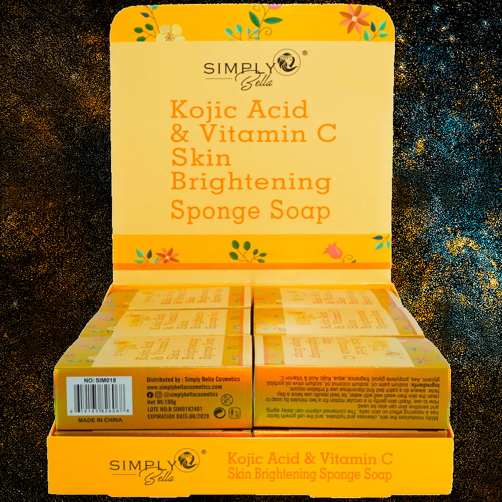 Simply Bella-Vitamin C-Kojic Acid-Soap